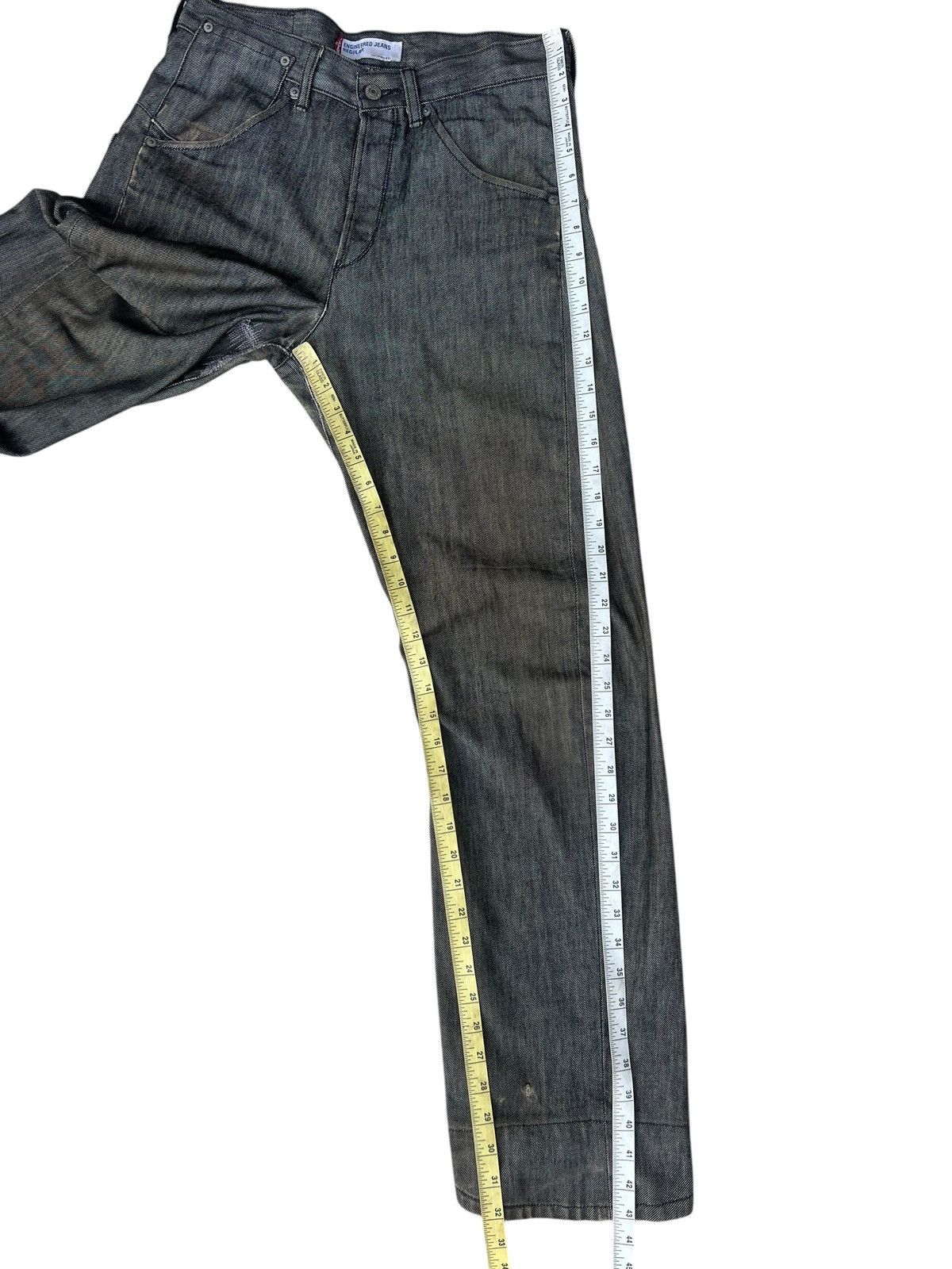 Levi's Dirty Mud Stains Denim Vintage 2000 Levi’s Engineered Jeans Size US 31 - 6 Thumbnail