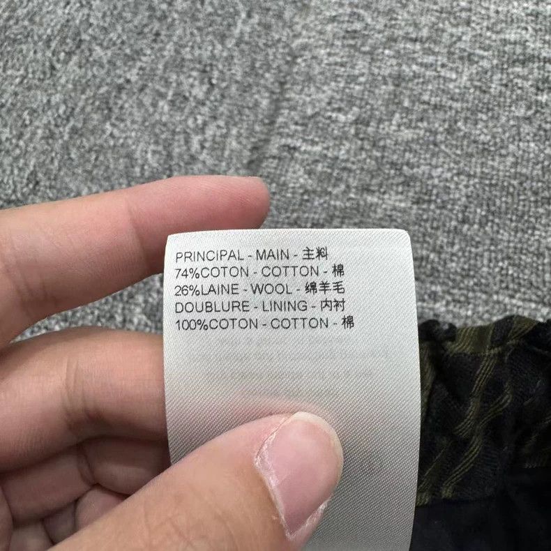 Louis Vuitton Louis Vuitton size US 48 24 SS army green twill cropped sho Size US 32 / EU 48 - 7 Thumbnail