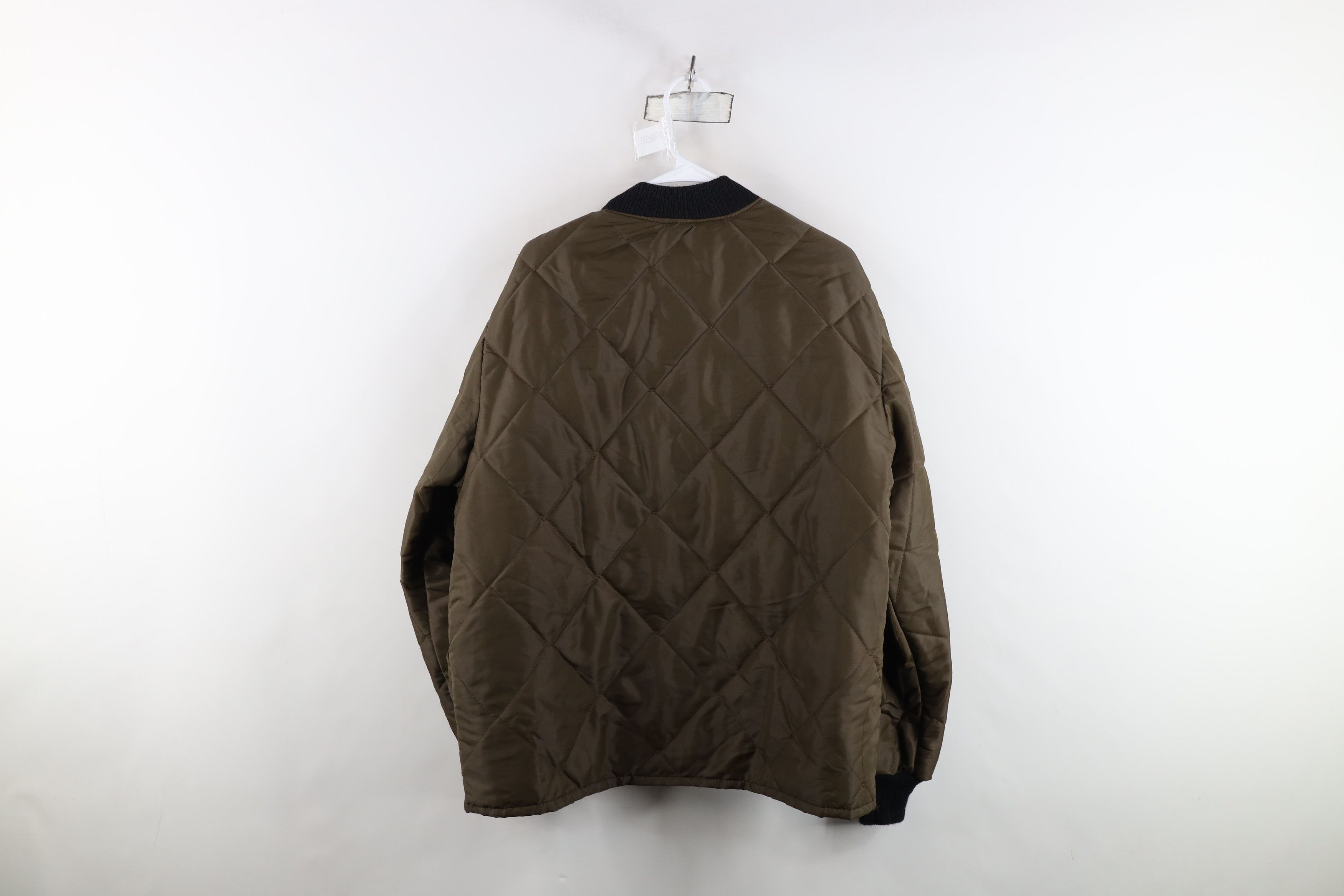Vintage Vintage 70s Streetwear Insulated Puffer Jacket Brown USA Size US XL / EU 56 / 4 - 13 Thumbnail