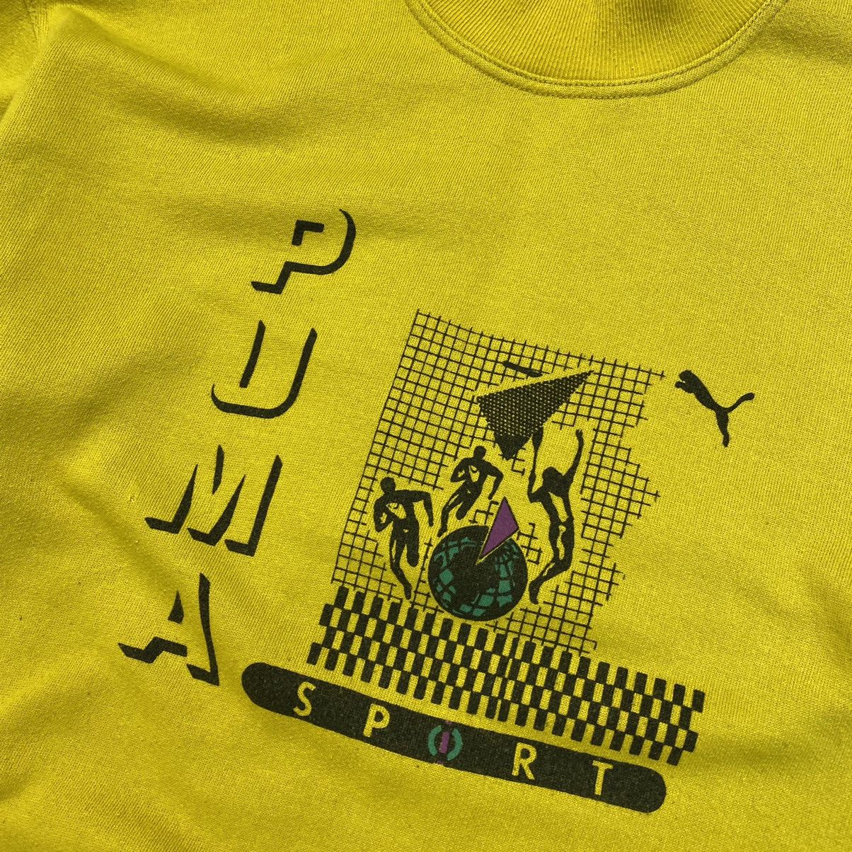 Puma Vintage Puma Big Graphic Logo 90’s Streetwear sweatshirt Size US S / EU 44-46 / 1 - 3 Thumbnail