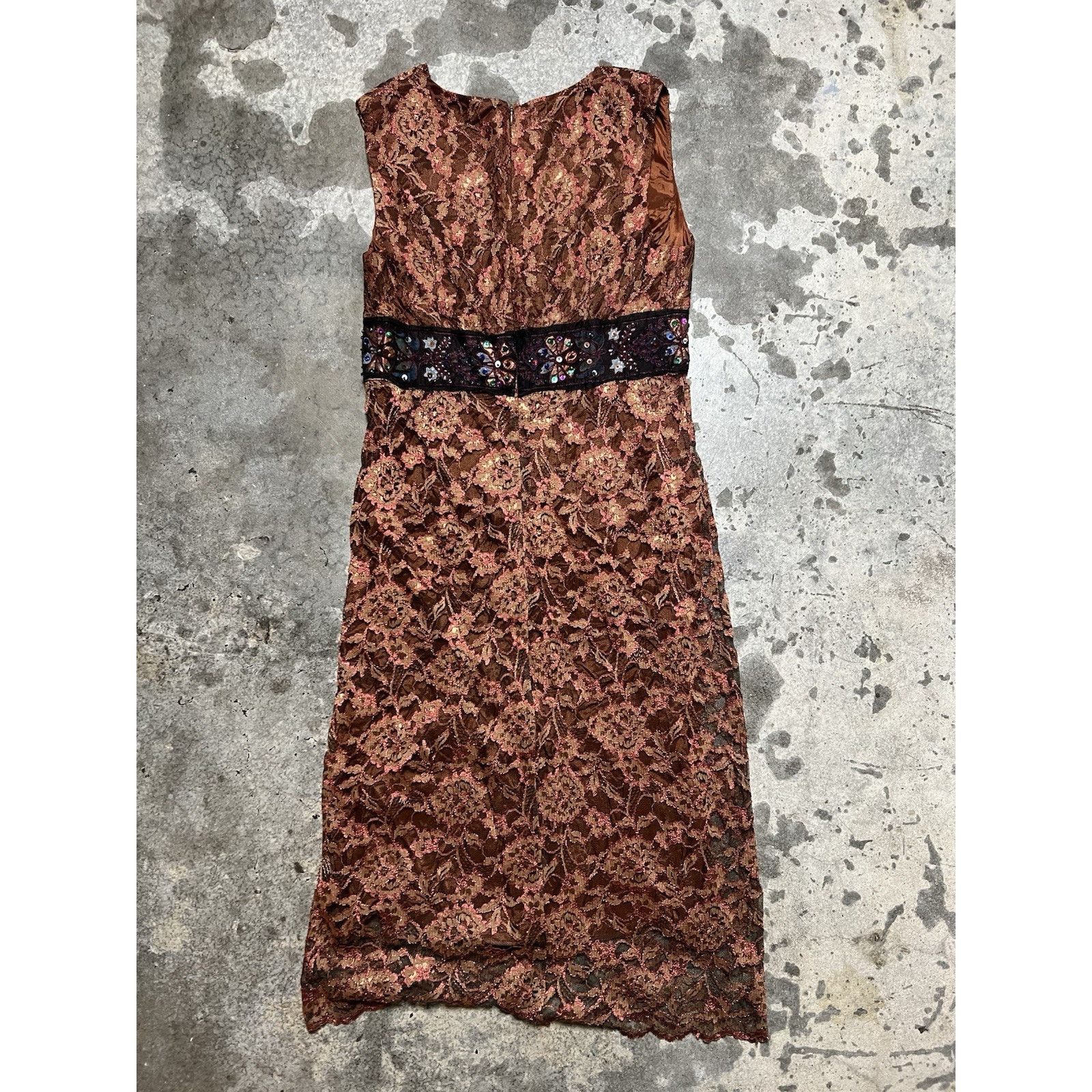 Anna Sui ANNA SUI Multi Color Knee Length Dress Size 8 Made In USA Size M / US 6-8 / IT 42-44 - 2 Thumbnail