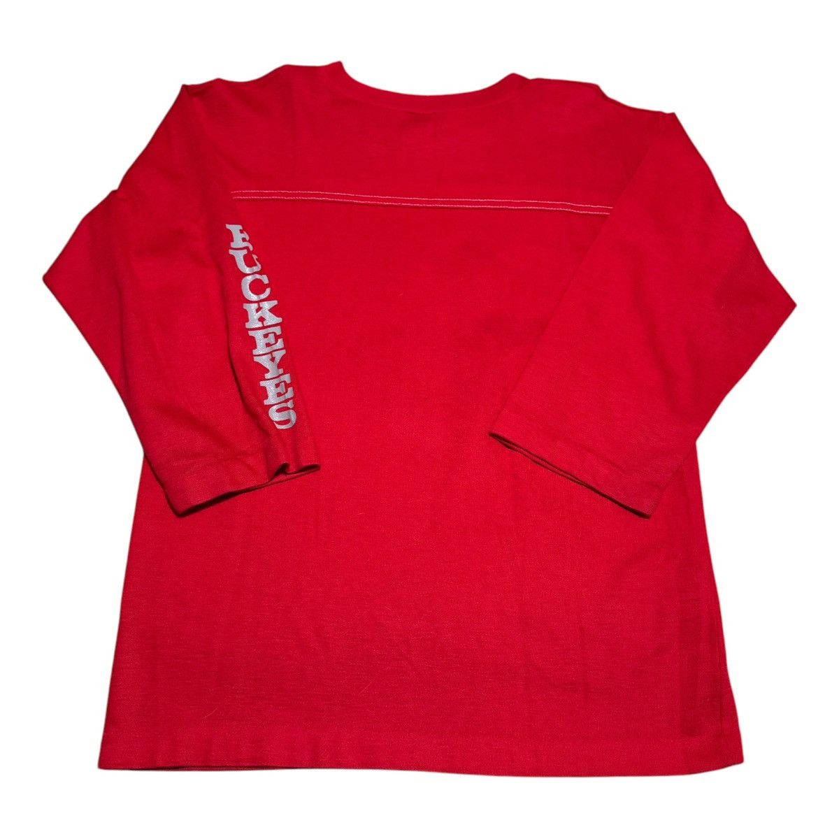 Vintage Vintage Ohio State University Buckeyes 3/4 Sleeve Shirt L Size US L / EU 52-54 / 3 - 3 Thumbnail