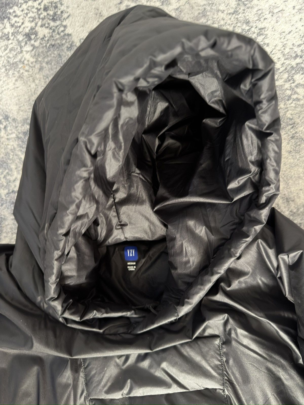 Yeezy YZY Yeezy Gap Padded Hood Anorak Black Oversized Puffer Size US M / EU 48-50 / 2 - 4 Thumbnail