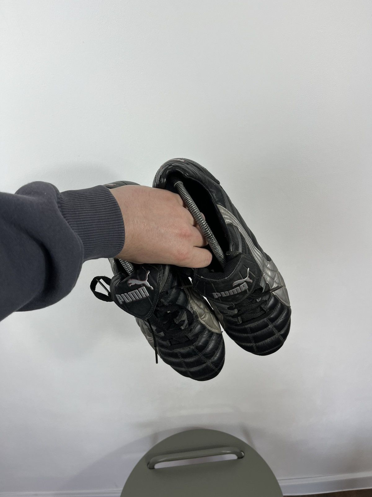Puma Vintage Puma Soccer Cleats Leather Football Boots 45 US 11.5 Size US 11.5 / EU 44-45 - 15 Thumbnail