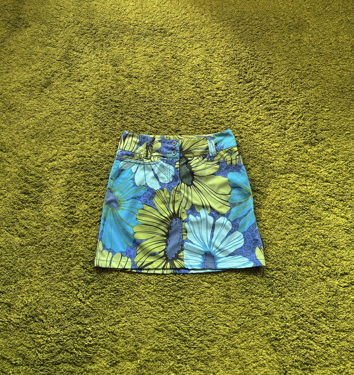 Dolce & Gabbana × Vintage Dolce & Gabbana 2004 archive vintage Y2K floral skirt Size 27" / US 4 / IT 40 - 1 Thumbnail
