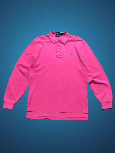 Polo Ralph Lauren Polo Ralph Lauren Men's Long Sleeved Polo Shirt Custom Fit Size US S / EU 44-46 / 1 - 1 Thumbnail