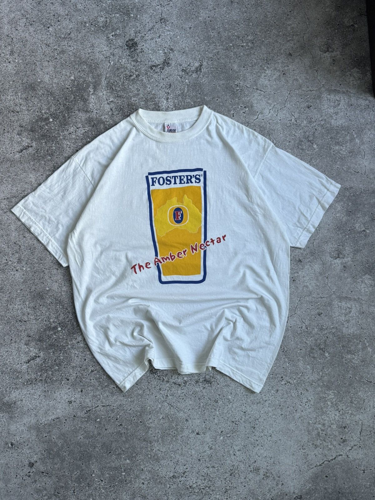 Vintage Vintage rare Foster’s the amber nectar t-shirt Size US XL / EU 56 / 4 - 1 Thumbnail