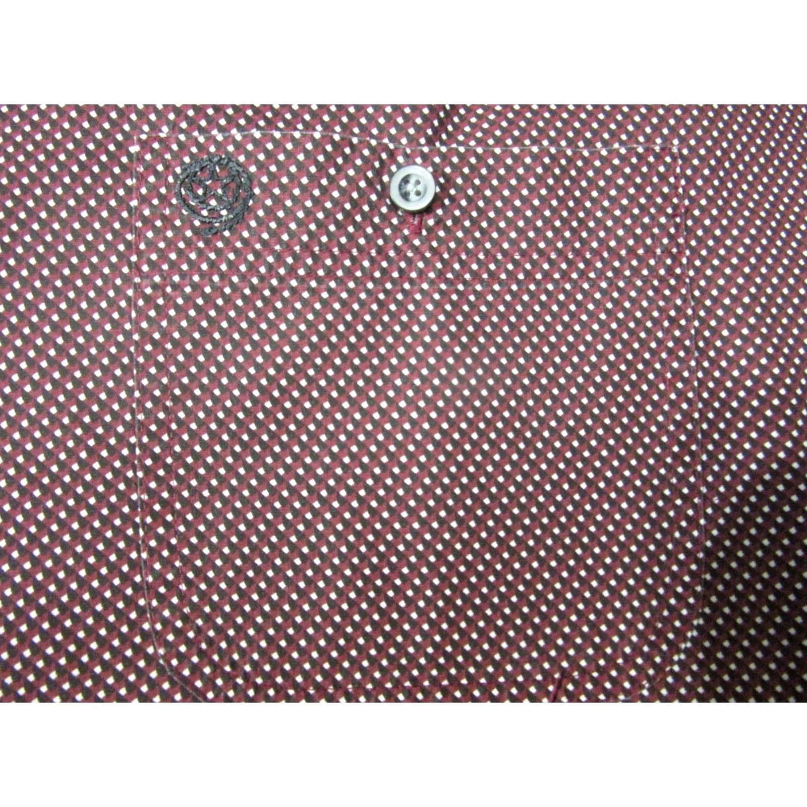Wrangler Wrangler Shirt Mens XL Red George Strait Geometric Long Sleeve Western Rodeo Size US XL / EU 56 / 4 - 4 Thumbnail