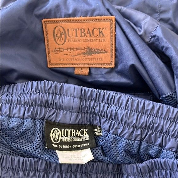 Vintage Outback Trading Company Pack A Roo Wind Resistant Parka Hood Size 36" / US 14 / IT 50 - 9 Thumbnail