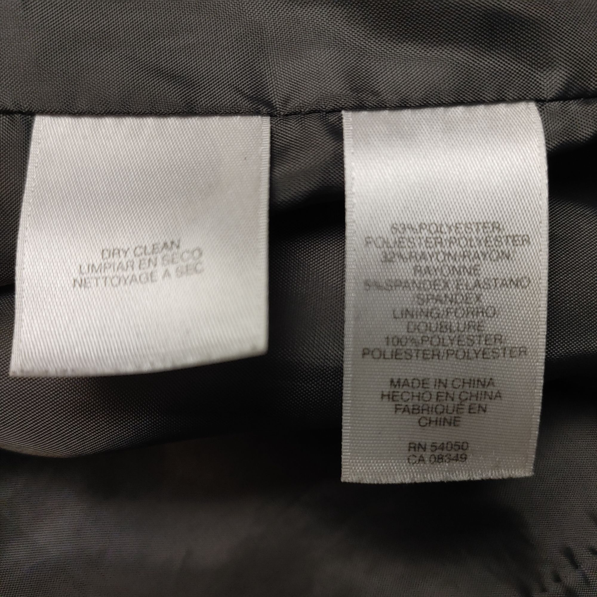 Other Jones & Co. Women's Gray Button Down Long sleeve Blazer 12 Size XL / US 12-14 / IT 48-50 - 4 Thumbnail