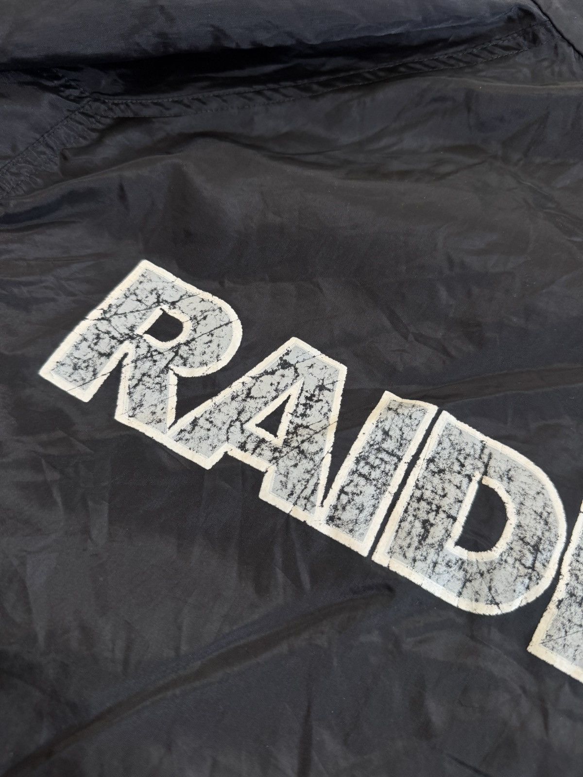 Apex One Raiders Oakland Apex One NFL light jacket anorak bomber 90s Size US XL / EU 56 / 4 - 17 Thumbnail
