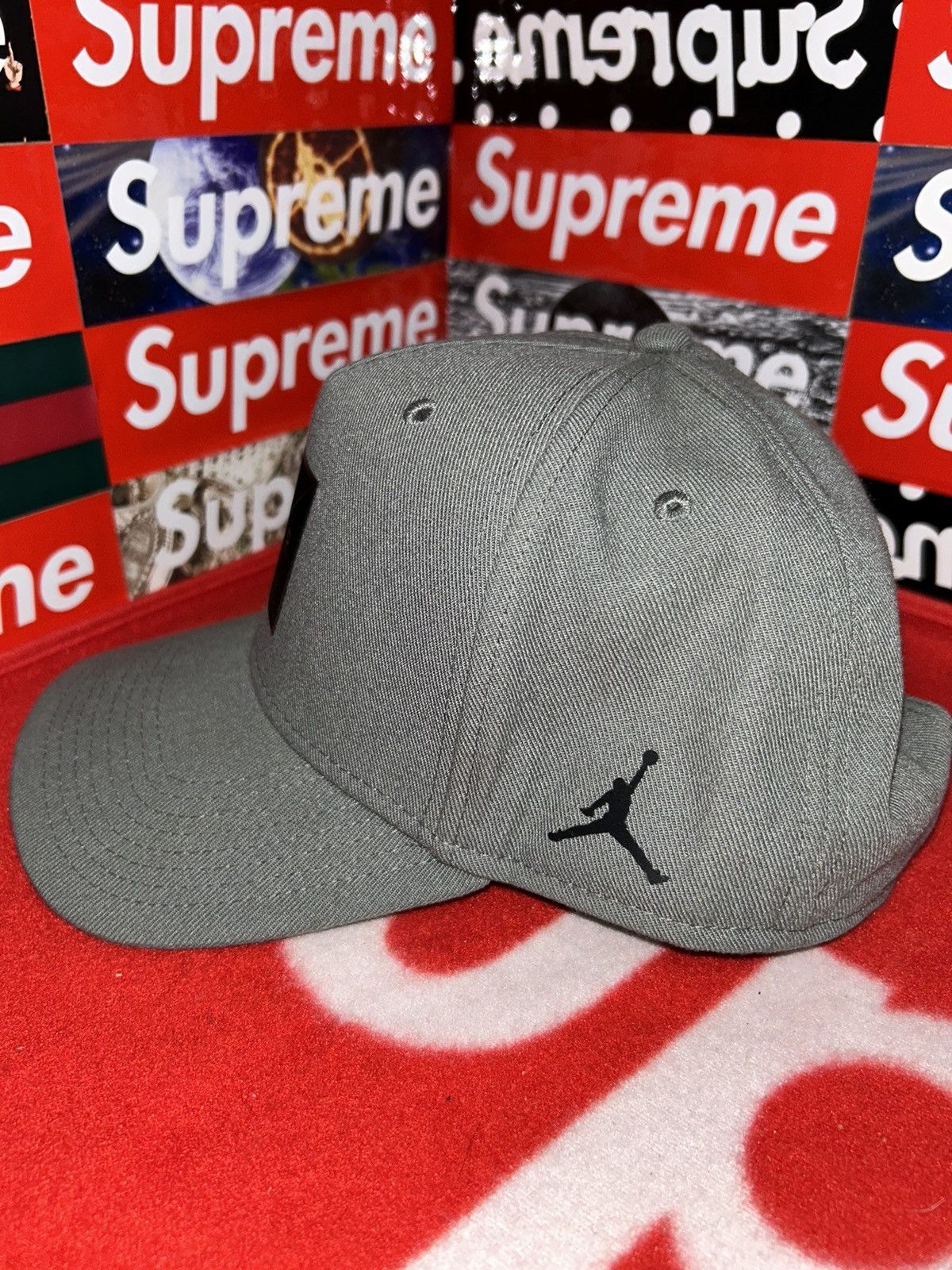Jordan Brand Jordan P51 Snapback Cap (River Rock) Rare Hat NEW Size ONE SIZE - 2 Thumbnail