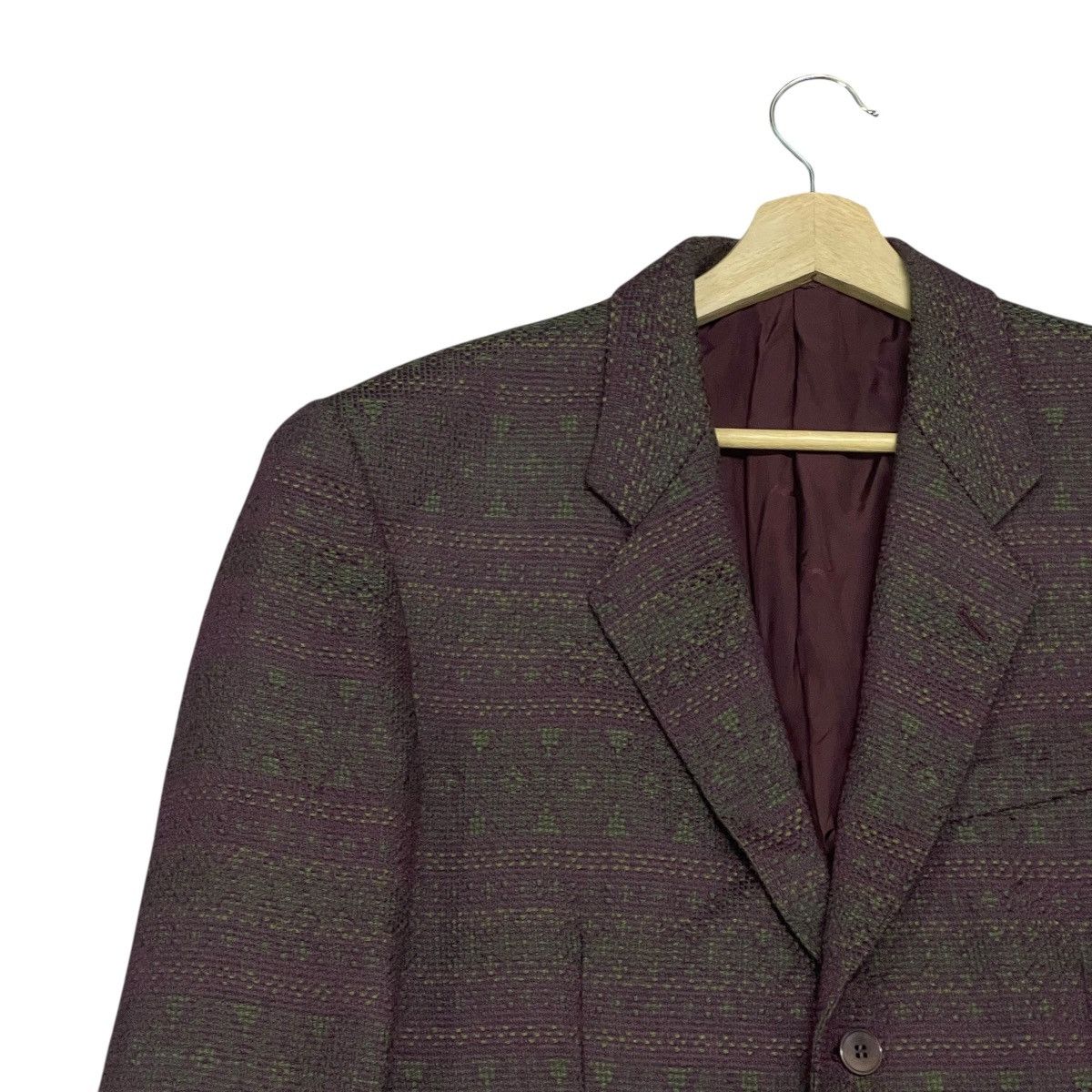 Kenzo Vintage Kenzo Paris Collection Tweed Wool Blazer Jacket Size US L / EU 52-54 / 3 - 5 Thumbnail