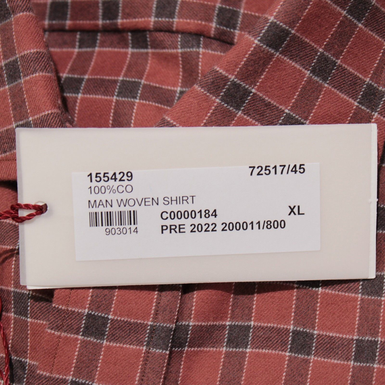 Luciano Barbera Luciano Barbera New with tags Shirt Size XL US In Red Size US XL / EU 56 / 4 - 7 Thumbnail