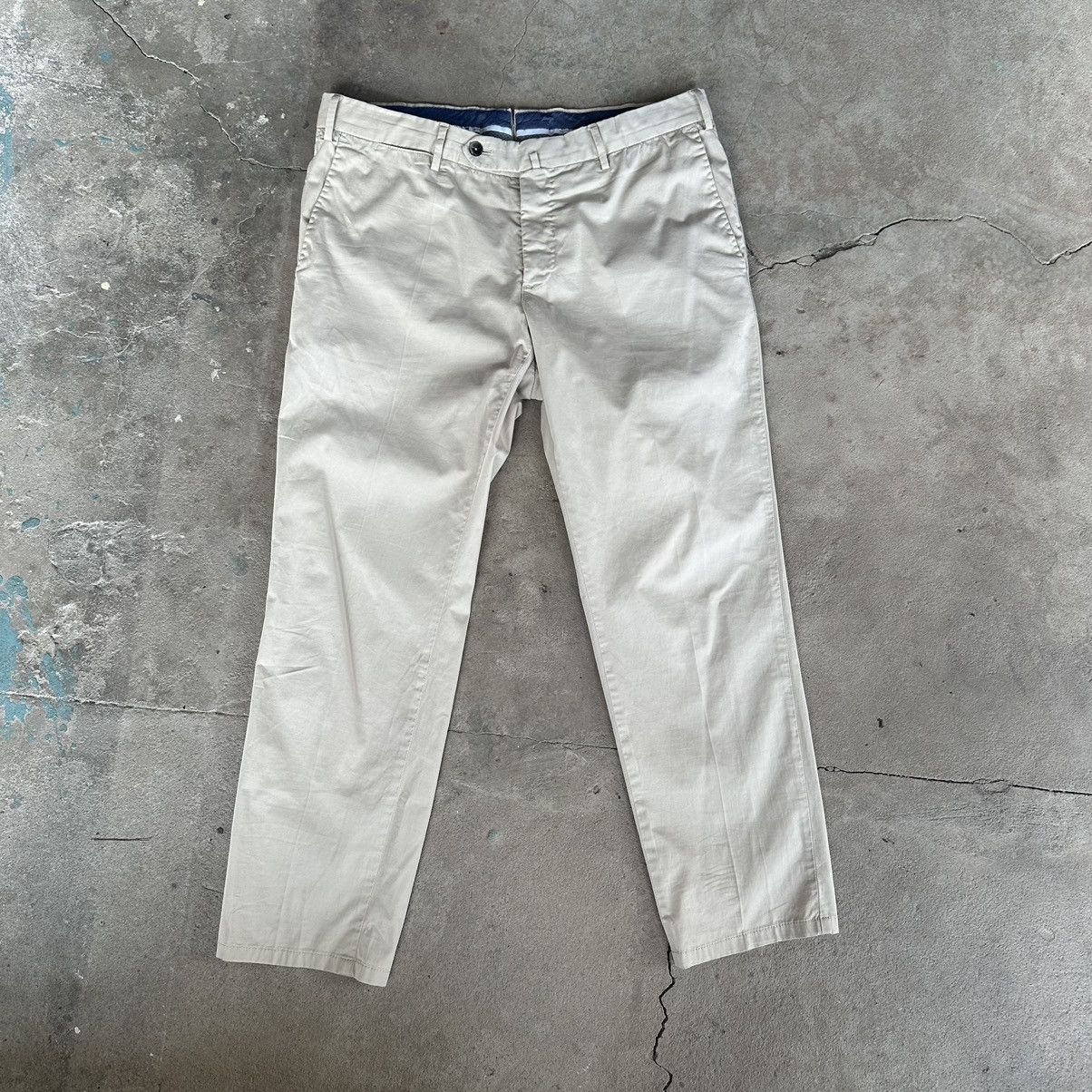 PT Torino Mens Pt01 Capital Chino Pants Casual Size US 34 / EU 50 - 4 Thumbnail