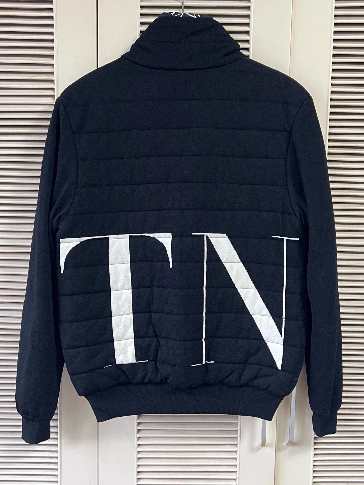 Valentino Valentino Men's Black Big Logo Puffer S Logo Lining Size US S / EU 44-46 / 1 - 2 Thumbnail