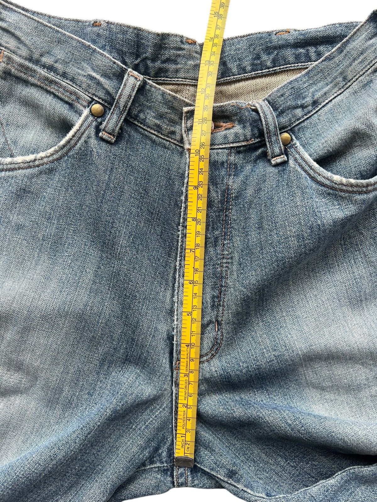Wrangler Vintage Wrangler Distressed Denim Wide Baggy Jeans 30x30 Size US 30 / EU 46 - 13 Thumbnail