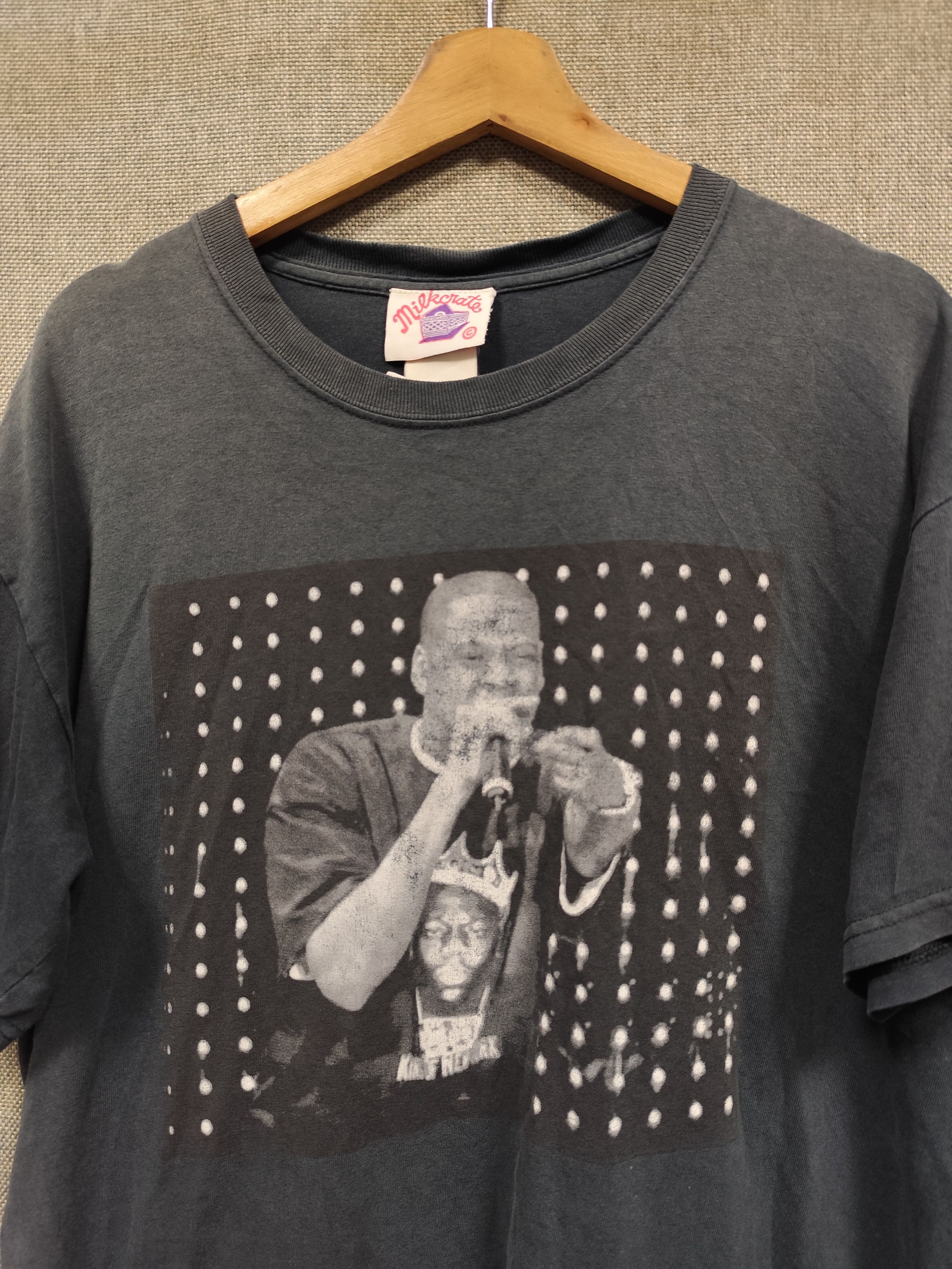 Milkcrate Athletics Vintage Milkcrate Rap Tees Distressed Size US L / EU 52-54 / 3 - 2 Thumbnail