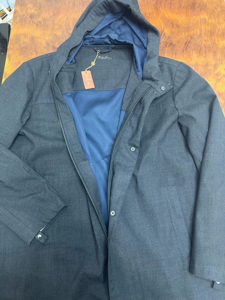 Loro Piana LORO PIANA A woolen coat Size US XL / EU 56 / 4 - 1 Thumbnail