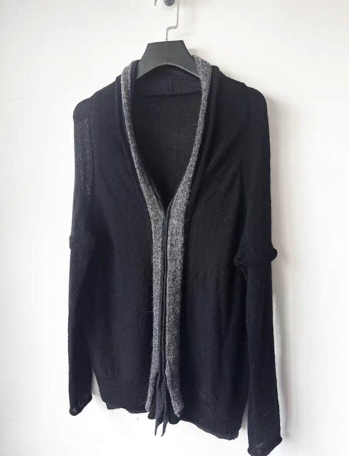 Yohji Yamamoto Yohji Yamamoto Y's 10AW Patchwork Knit Cardigan K7 Size US M / EU 48-50 / 2 - 2 Thumbnail