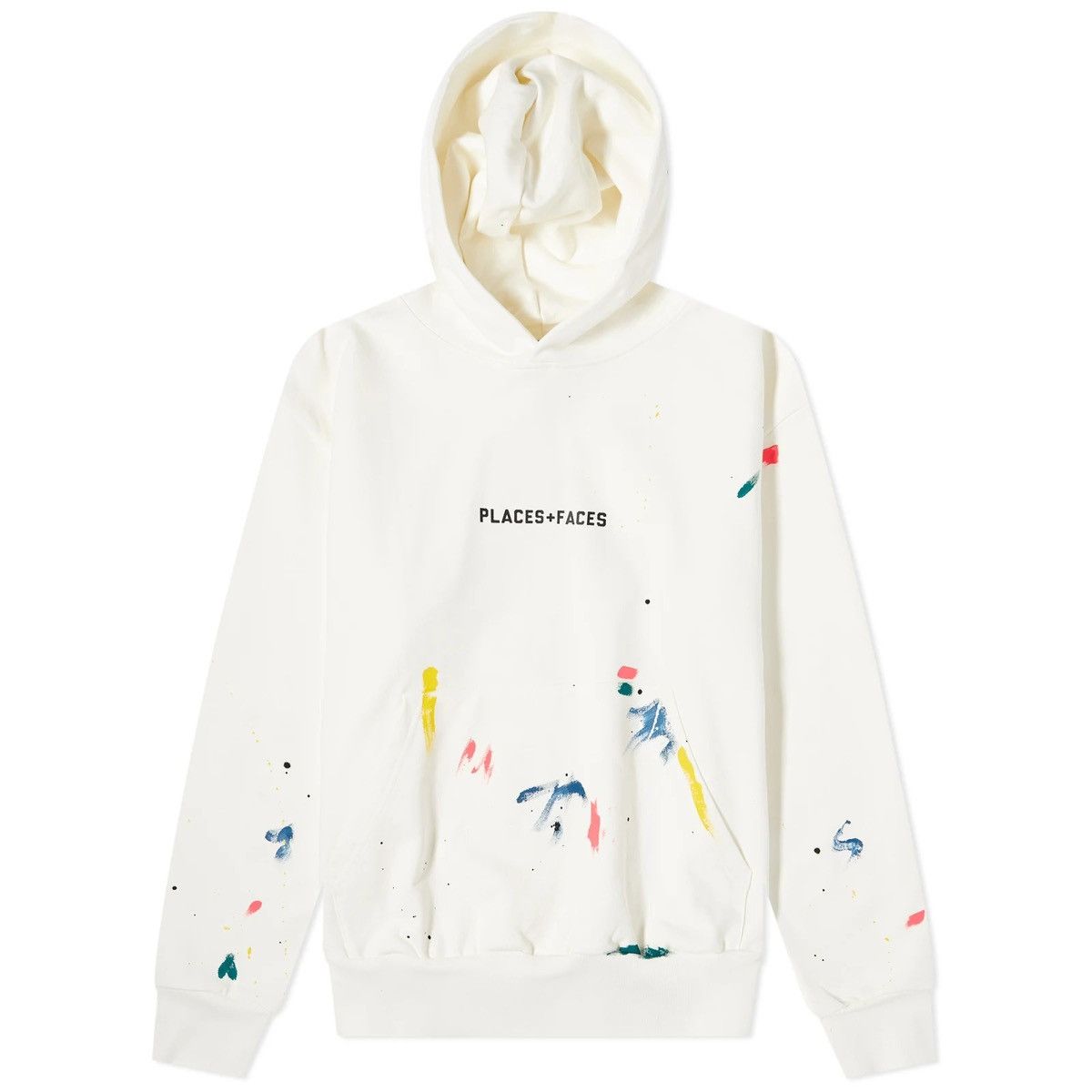 Places + Faces Places + Faces Places And Faces Paint Hoodie Size L White Size US L / EU 52-54 / 3 - 1 Thumbnail