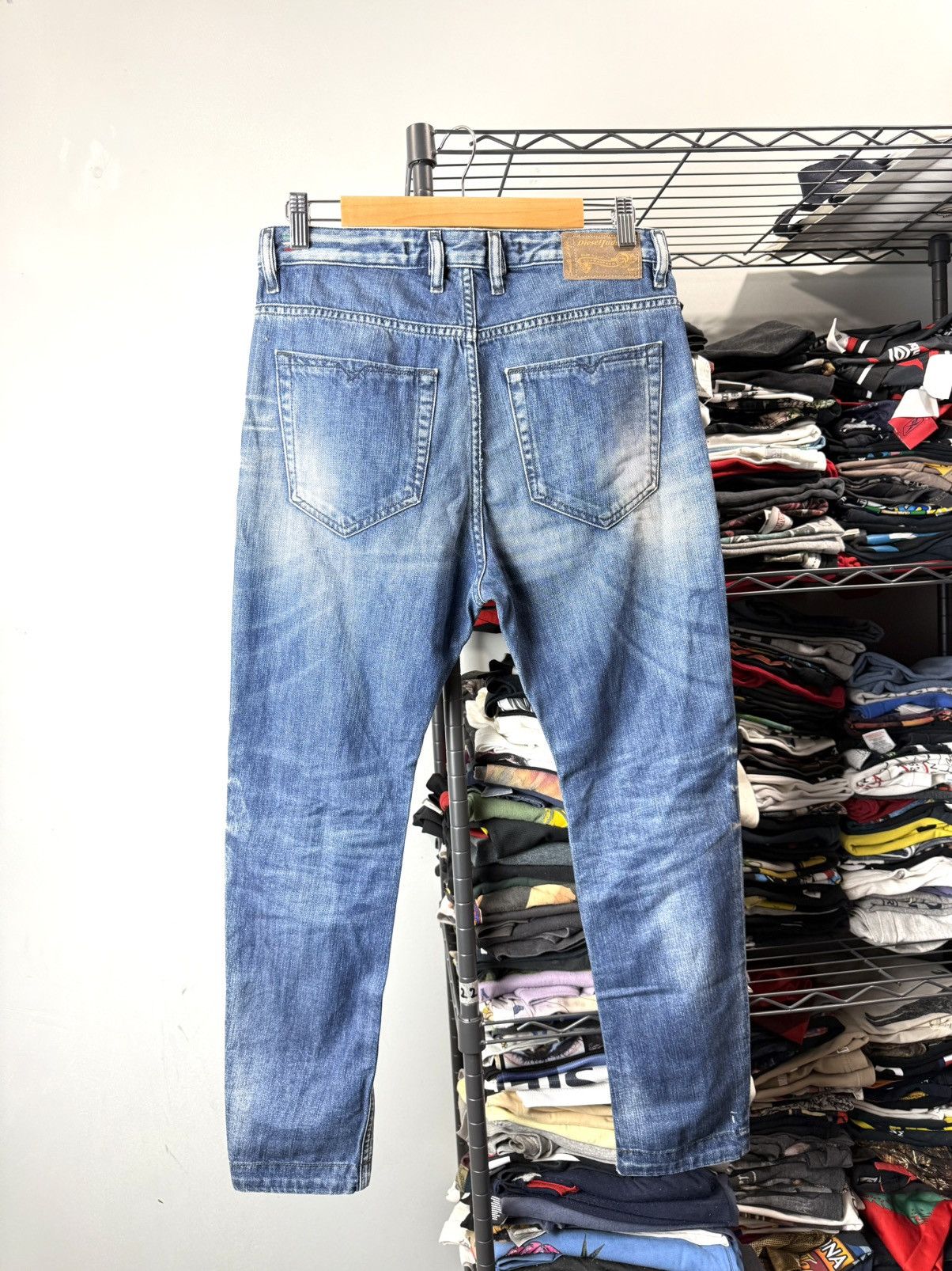 Diesel Vintage Diesel Archive Denim Pants Designer Y2K Affiction Size US 26 / EU 42 - 2 Thumbnail