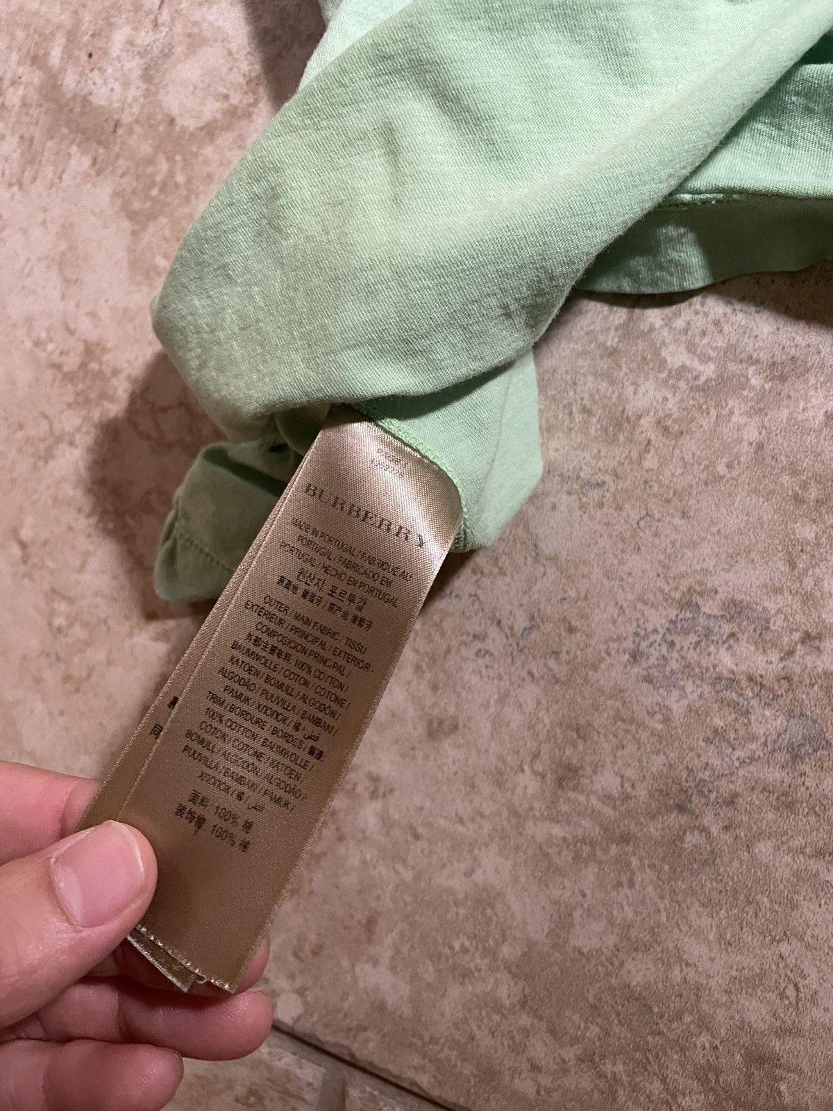 Burberry Vintage green burberry shirt Size US XL / EU 56 / 4 - 6 Thumbnail