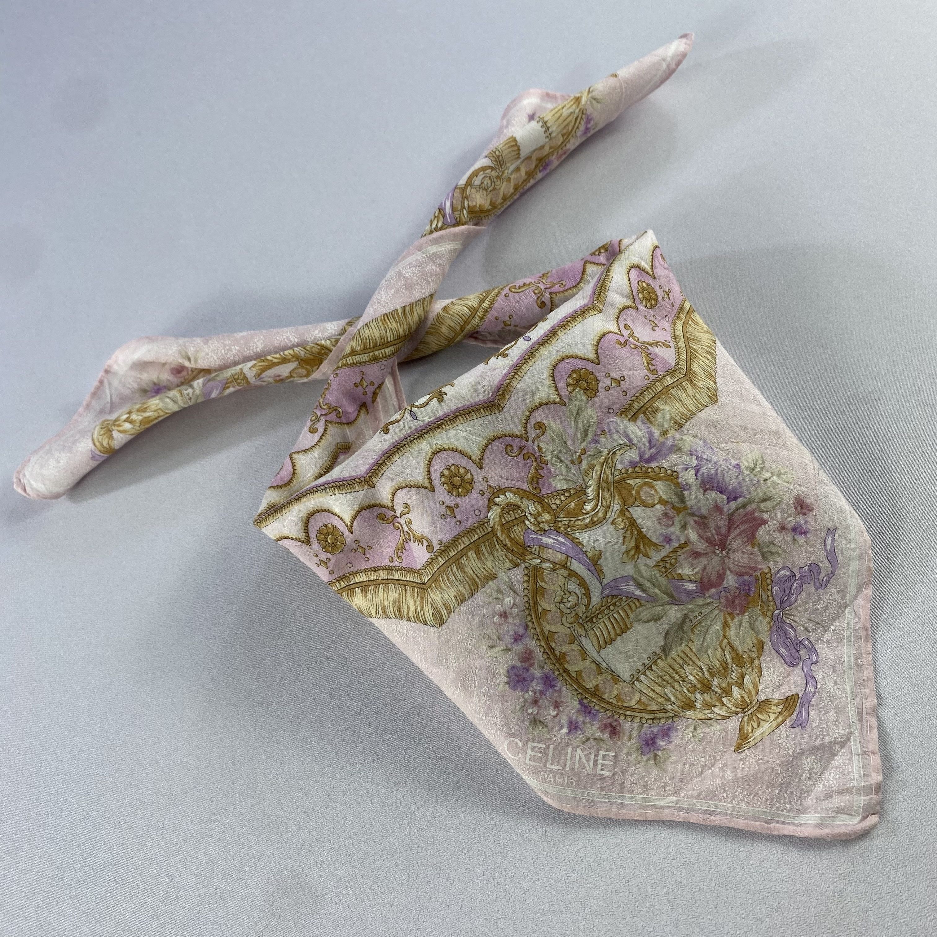 Celine × Vintage Celine Bandana/ Handkerchief / Neckerchief Size ONE SIZE - 2 Thumbnail
