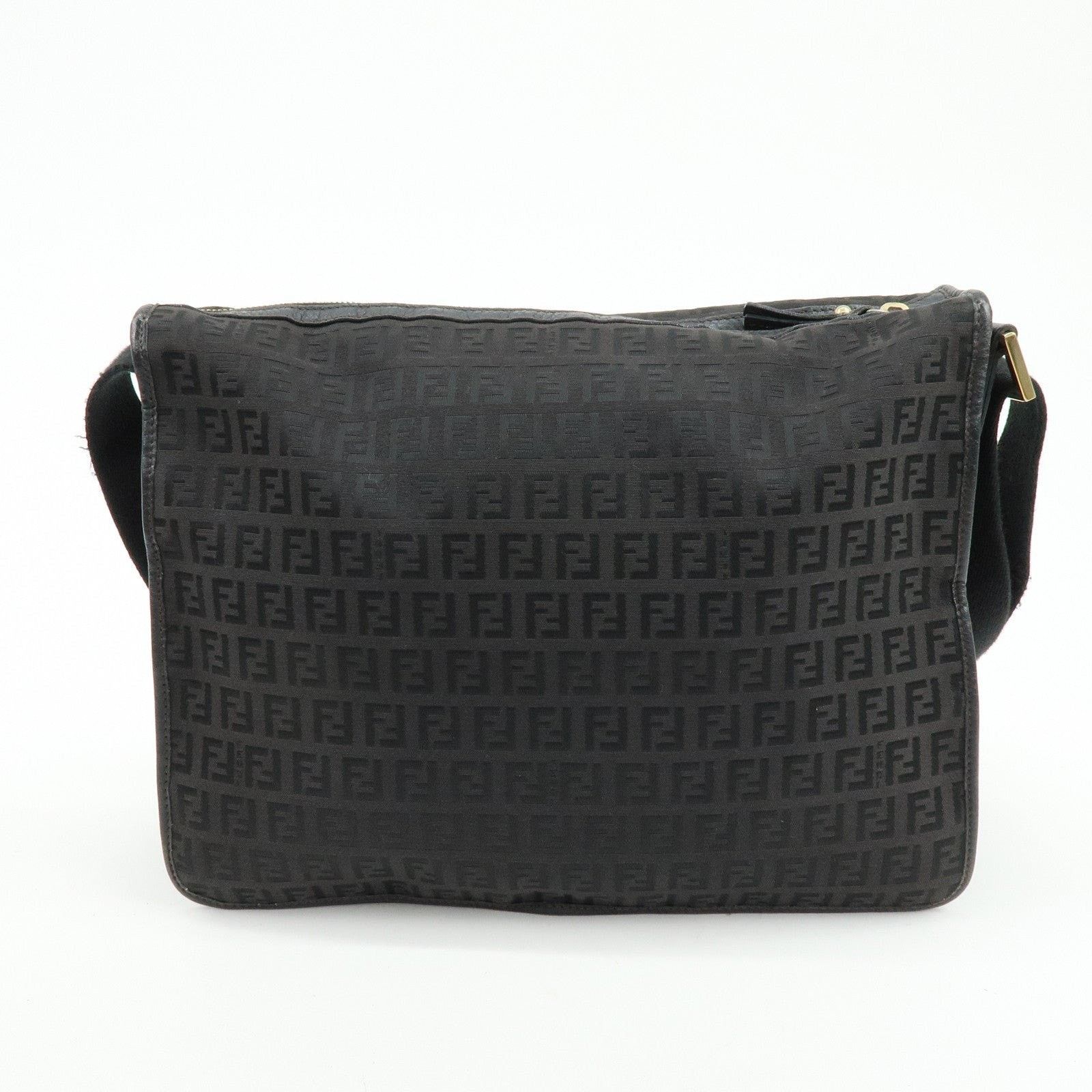 Fendi Fendi Zucchino Shoulder Bag Brown Size ONE SIZE - 2 Thumbnail