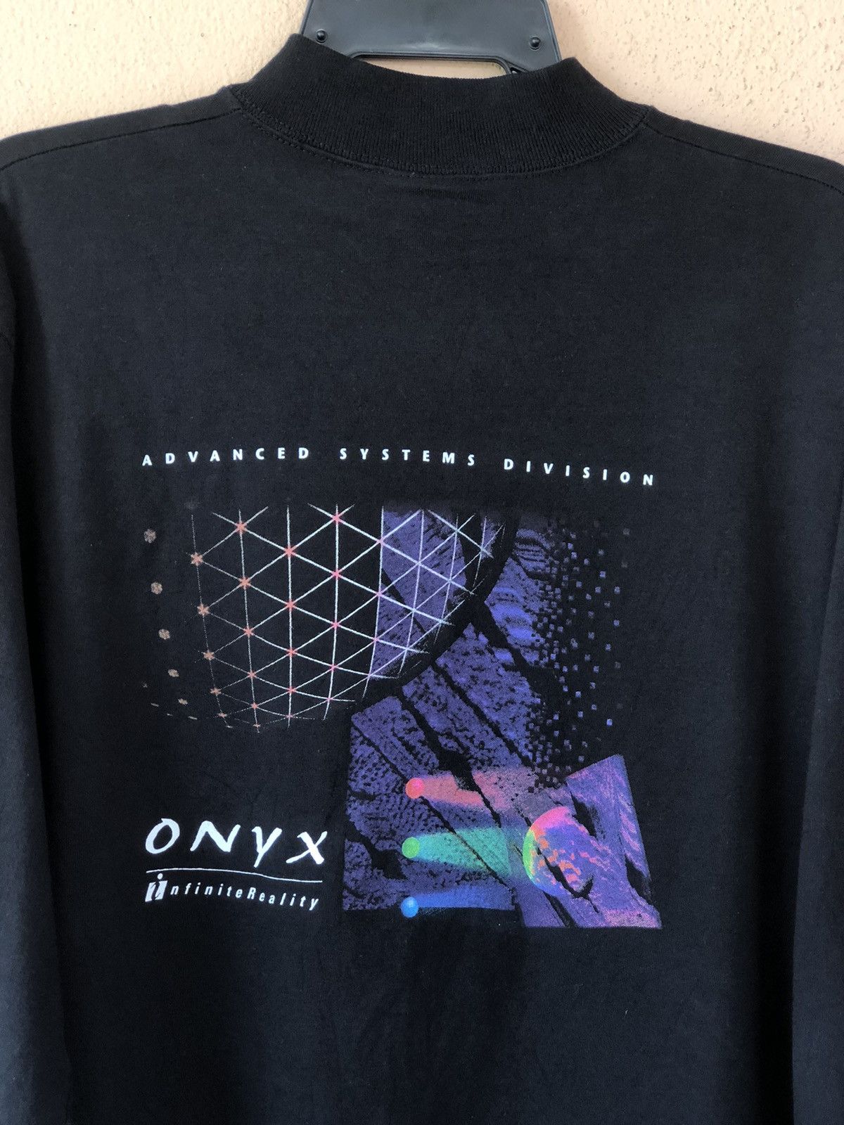 Vintage Vintage 90s ONYX infinite Reality Computer Shirt Size US L / EU 52-54 / 3 - 2 Thumbnail