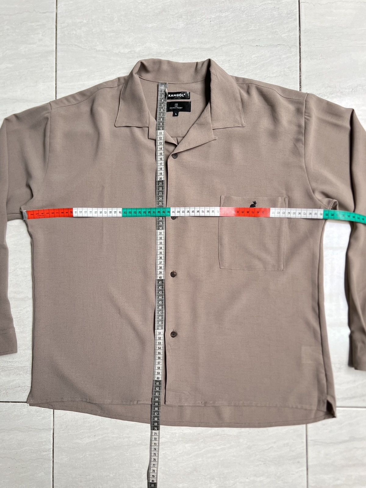 Kangol KANGOL Mono Mart Brown Shirt Size US XL / EU 56 / 4 - 7 Thumbnail