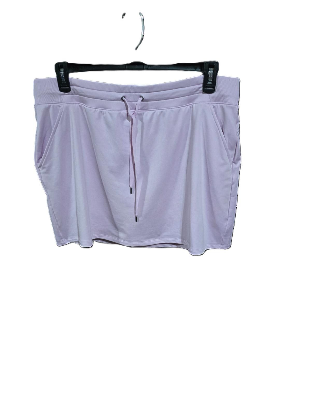 Tek Gear Tek Gear Light Purple Athletic Skort With Drawsting & Pocket Size ONE SIZE - 2 Thumbnail