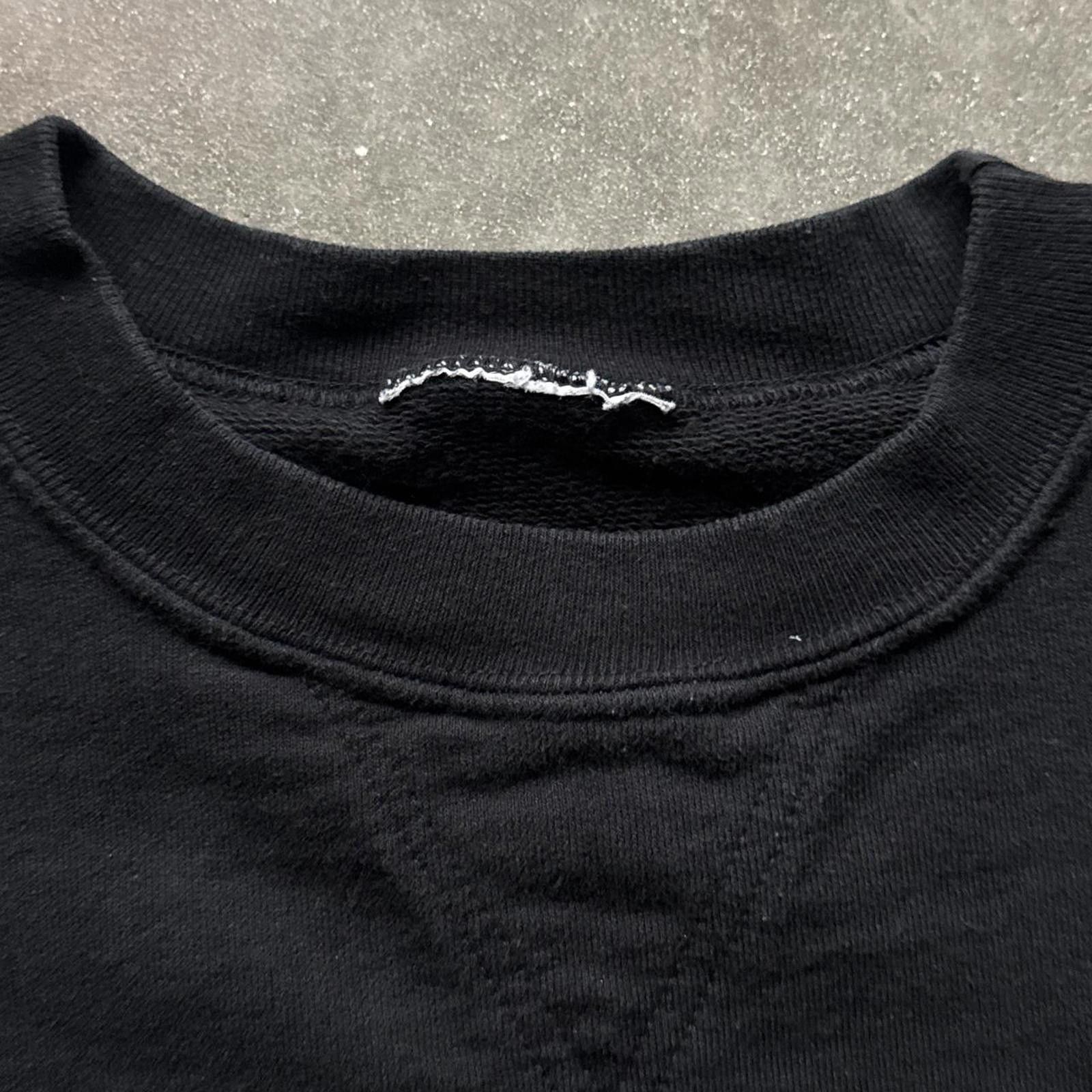 Other Black Y2k Crewneck Sweatshirt With Front Pocket Size US L / EU 52-54 / 3 - 4 Thumbnail