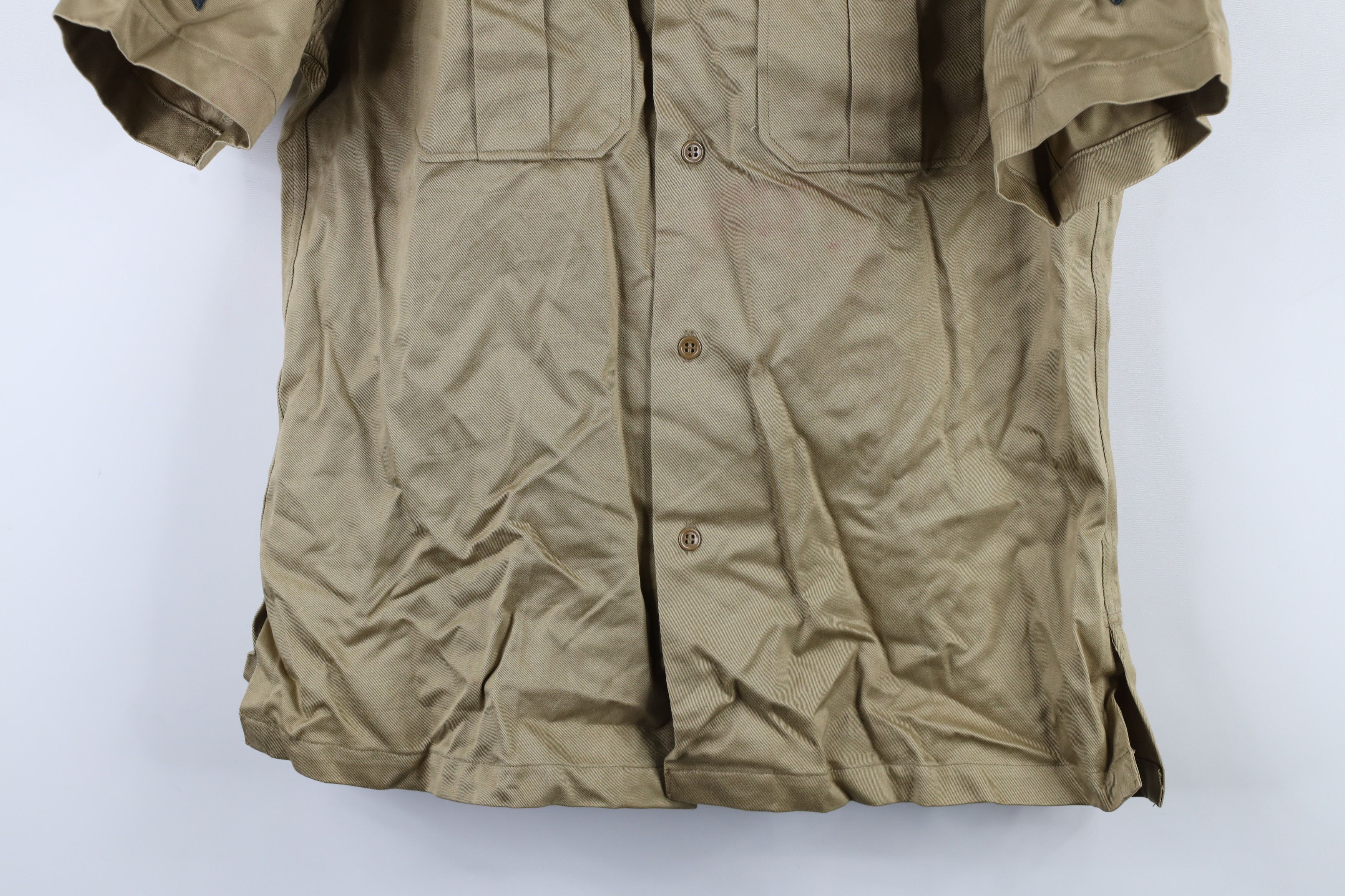 Vintage Vintage 50s Korean War Short Sleeve Button Shirt USA Size US M / EU 48-50 / 2 - 3 Thumbnail