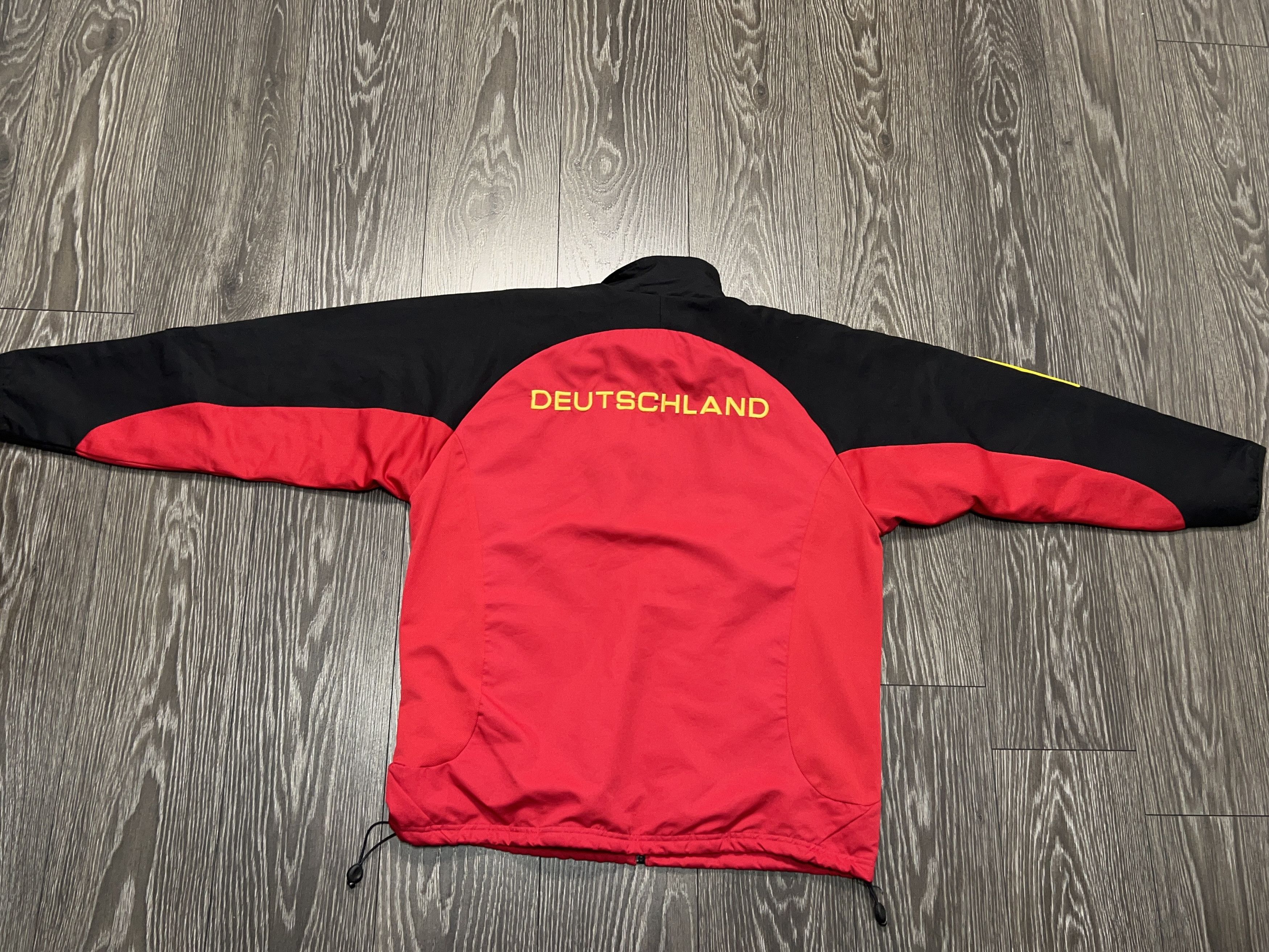 Adidas Germany Bundeswehr Football Soccer Track Anthem Jacket L-XL Size US XL / EU 56 / 4 - 14 Thumbnail