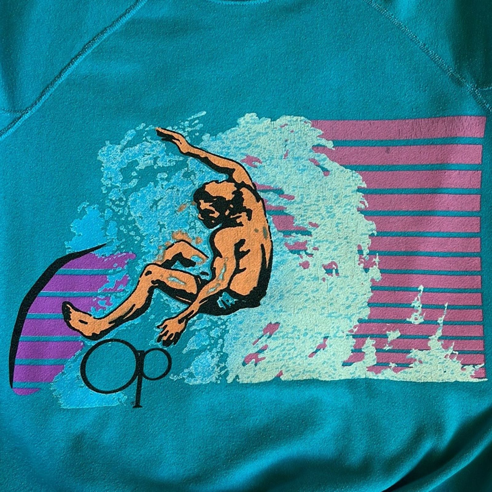 Ocean Pacific Ocean Pacific + Icons of Culture Surfer Sweatshirt Size XS Size XS / US 0-2 / IT 36-38 - 2 Thumbnail
