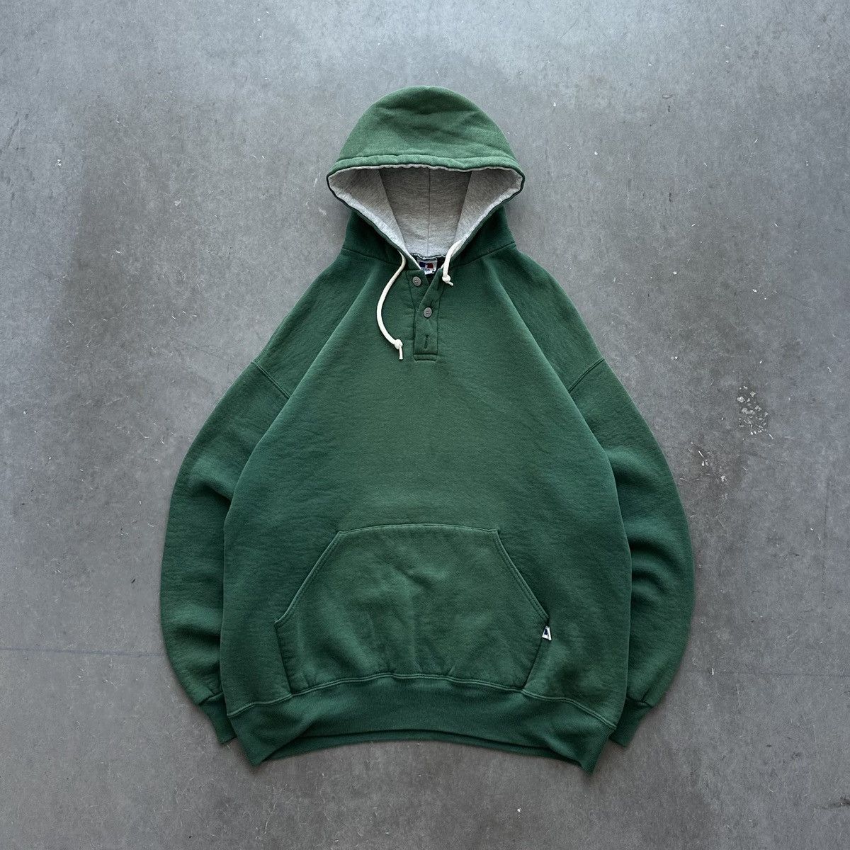 Vintage Russell Athletic Hoodie Blank | Grailed