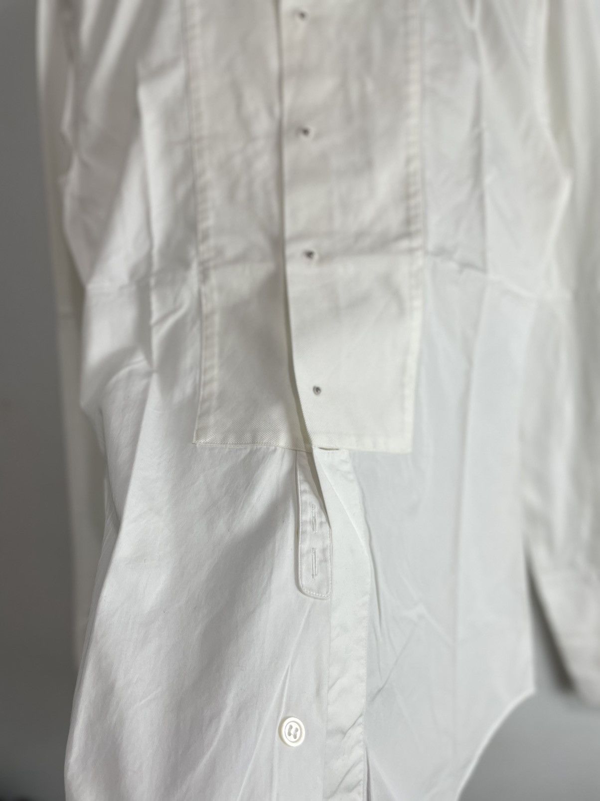 Dior Dior White Shirt With Front silver button Size S / US 4 / IT 40 - 2 Thumbnail