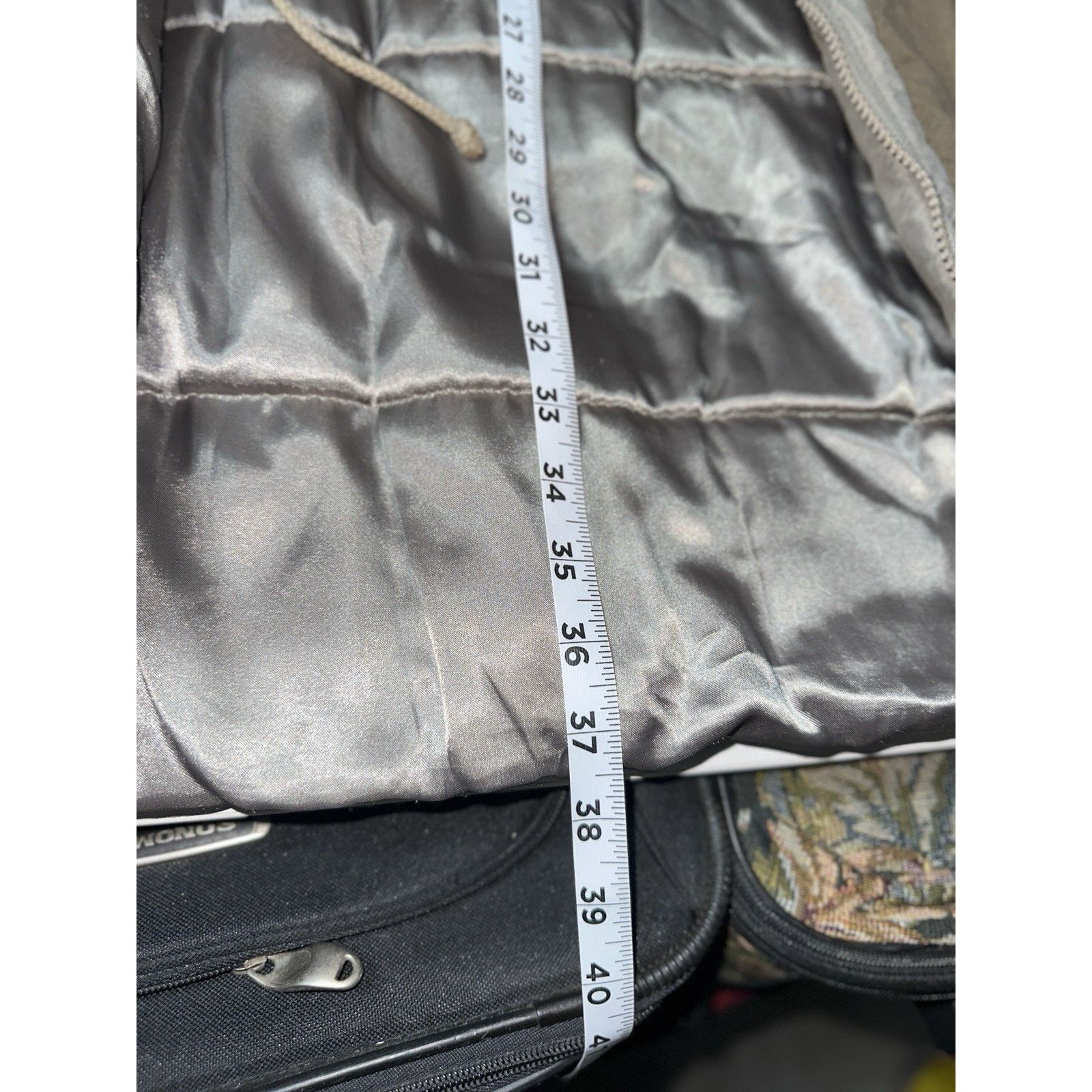 Members Only MEMBERS ONLY Men's Jacket LG Puffer Gray Full Length 90s Size US L / EU 52-54 / 3 - 10 Thumbnail