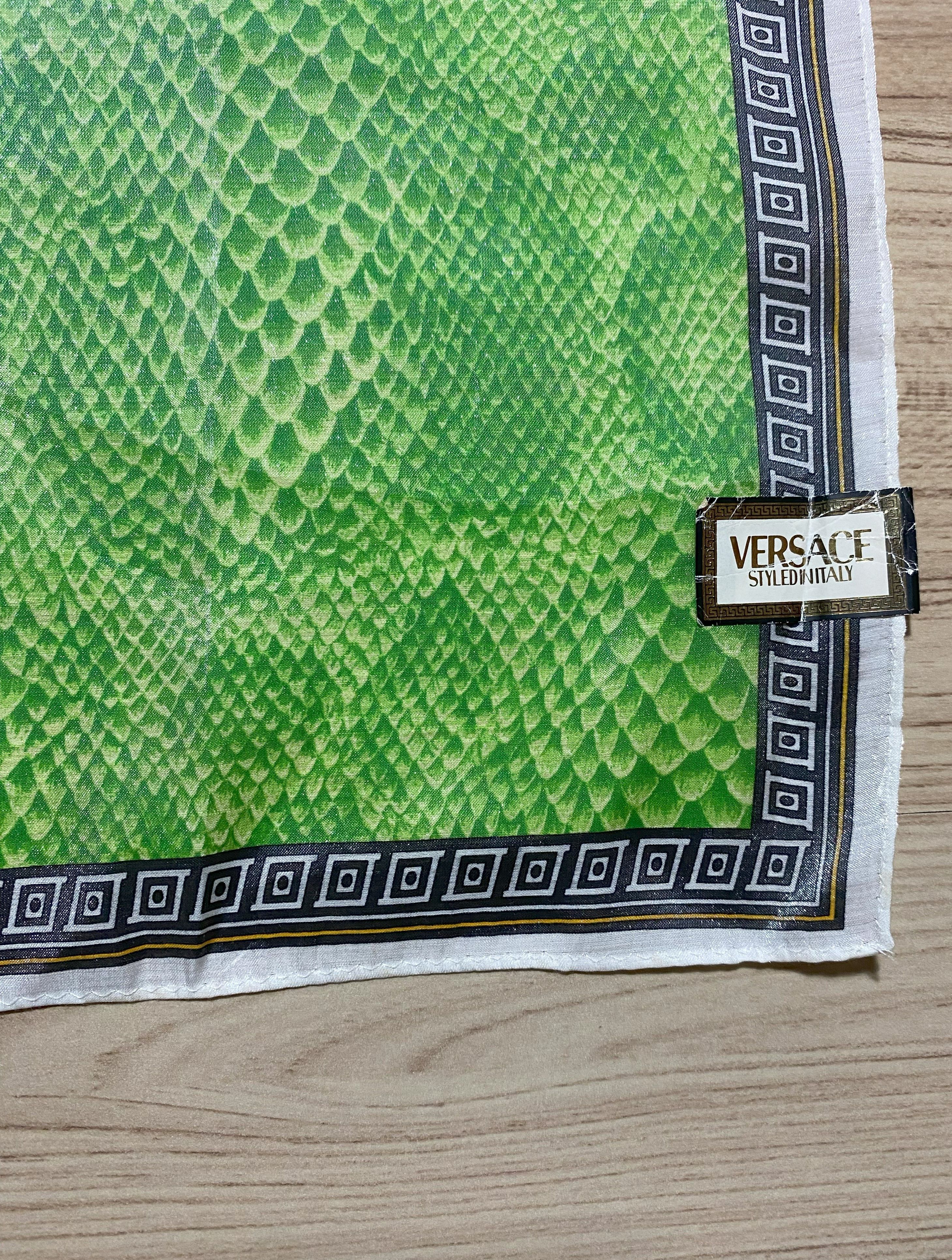 Versace Vintage Gianni Versace Handkerchief Scarf Size ONE SIZE - 3 Thumbnail