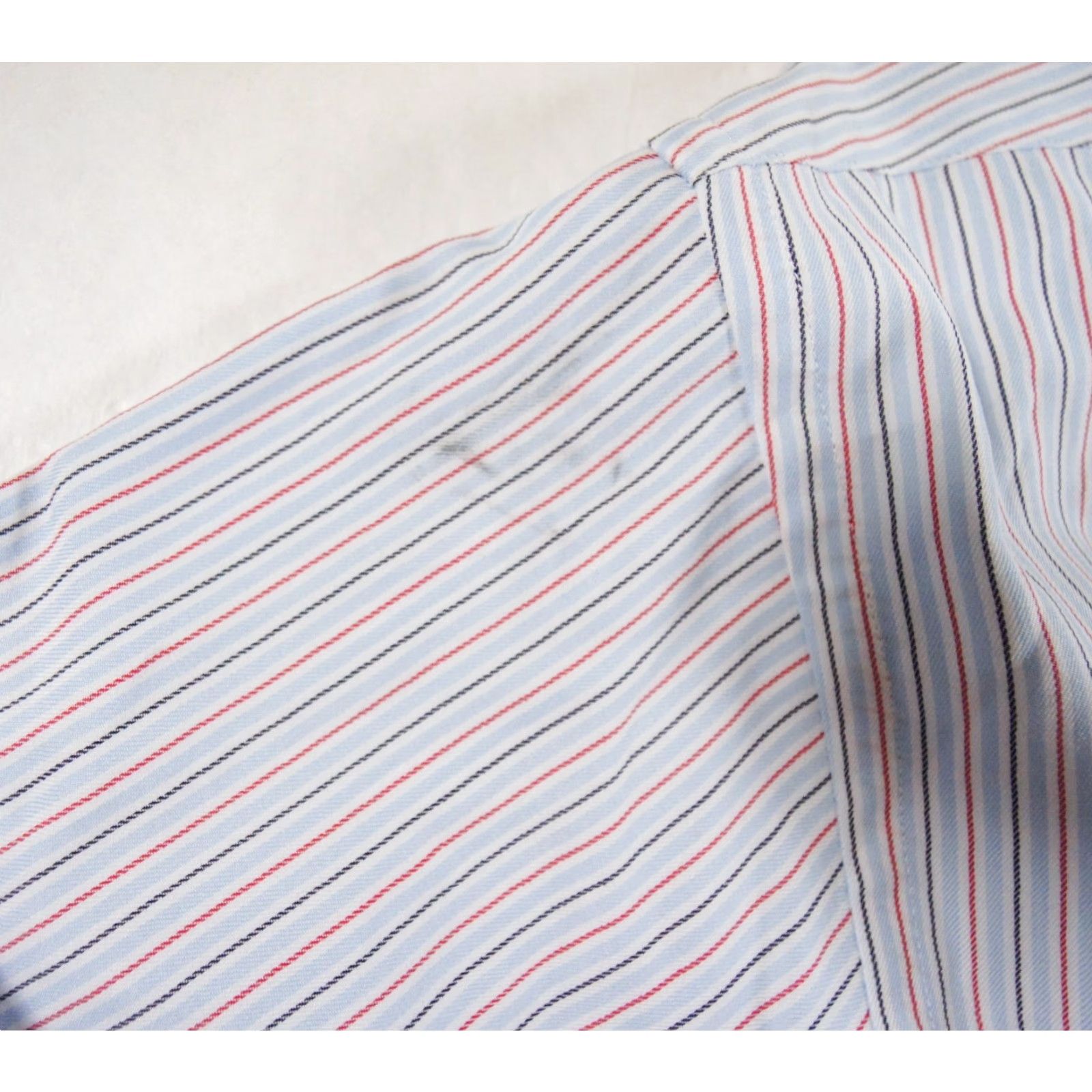 Brooks Brothers VINTAGE Brooks Brothers Men's Button-Up Shirt Reg 17.5 Egyptian Cotton Striped Casual Formal All Seasons Size US XL / EU 56 / 4 - 6 Thumbnail