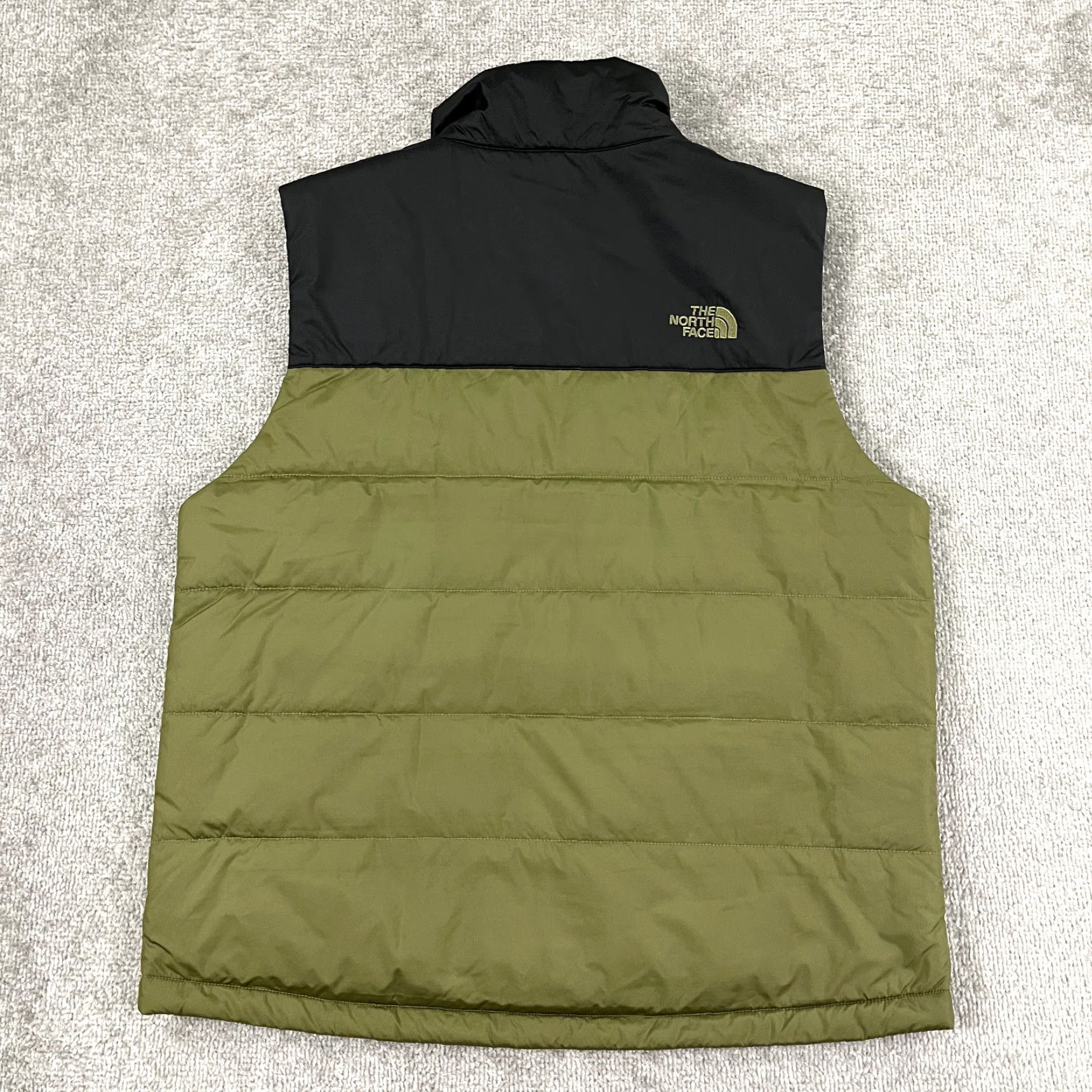 The North Face The North Face Vest Mens Large Green Black Everyday Quilted Insulted Puffer Zip Size US L / EU 52-54 / 3 - 6 Thumbnail