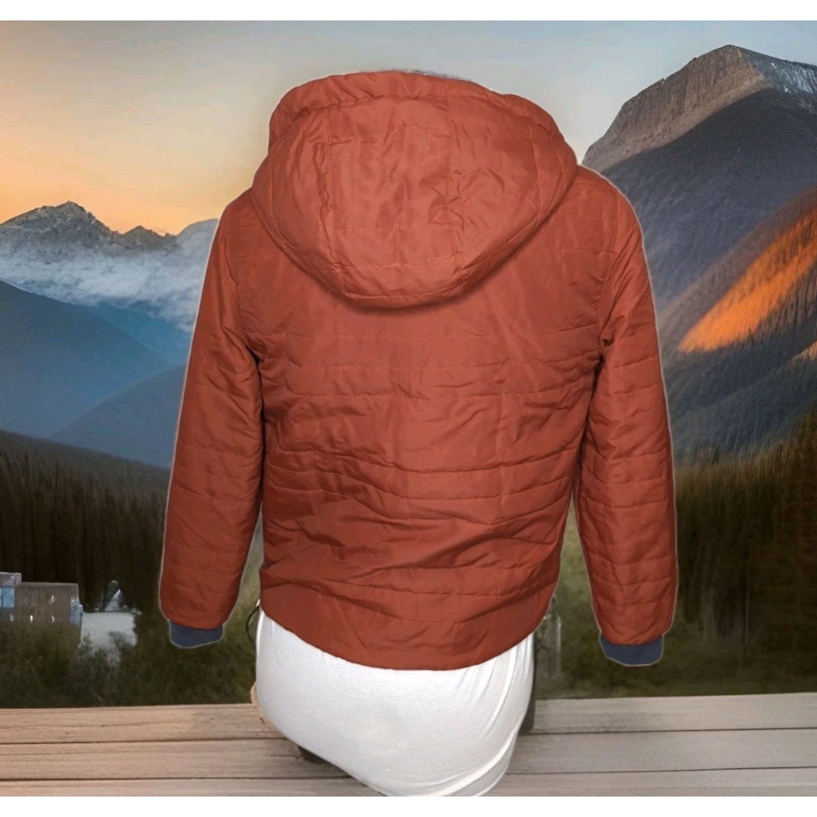 Toad&Co Toad & Co Jacket Women Medium Gray Hooded Pile Fleece Reversible Telluride Size M / US 6-8 / IT 42-44 - 5 Thumbnail