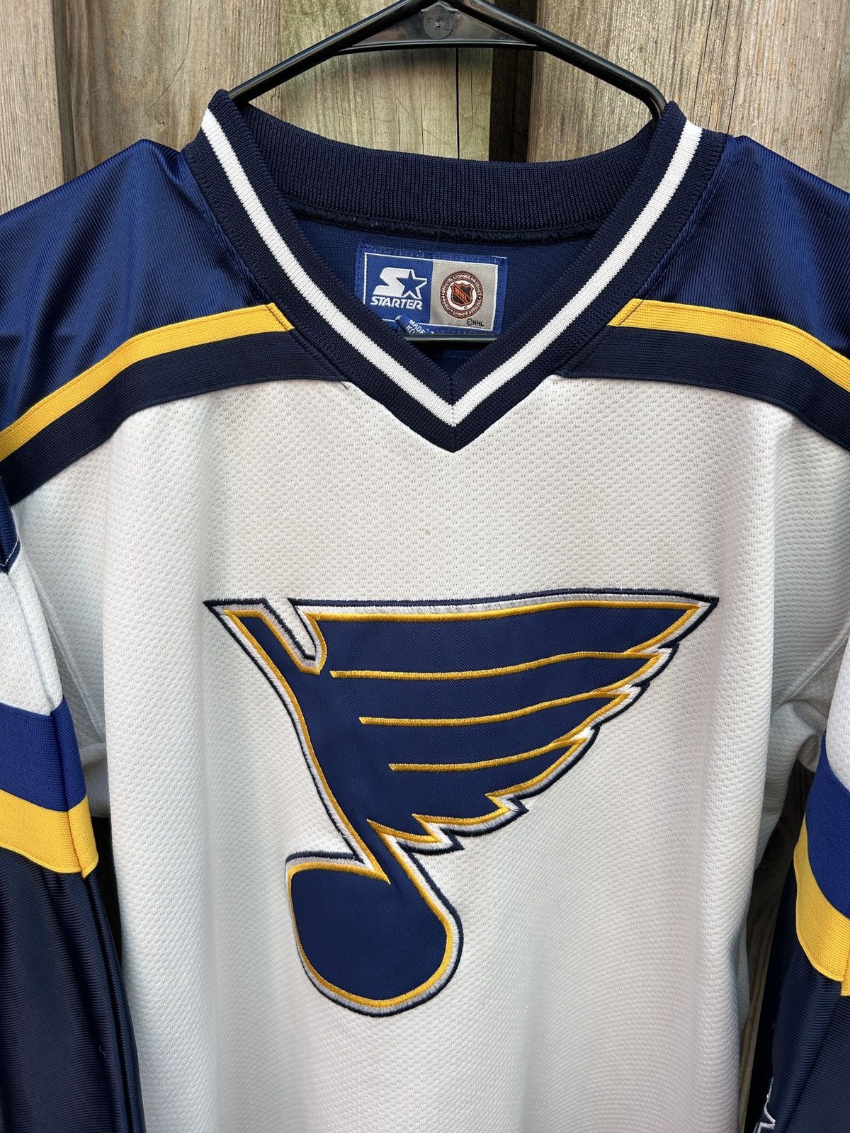 NHL × Starter Starter St-Louis Blues NHL Jersey Size S / US 4 / IT 40 - 3 Thumbnail