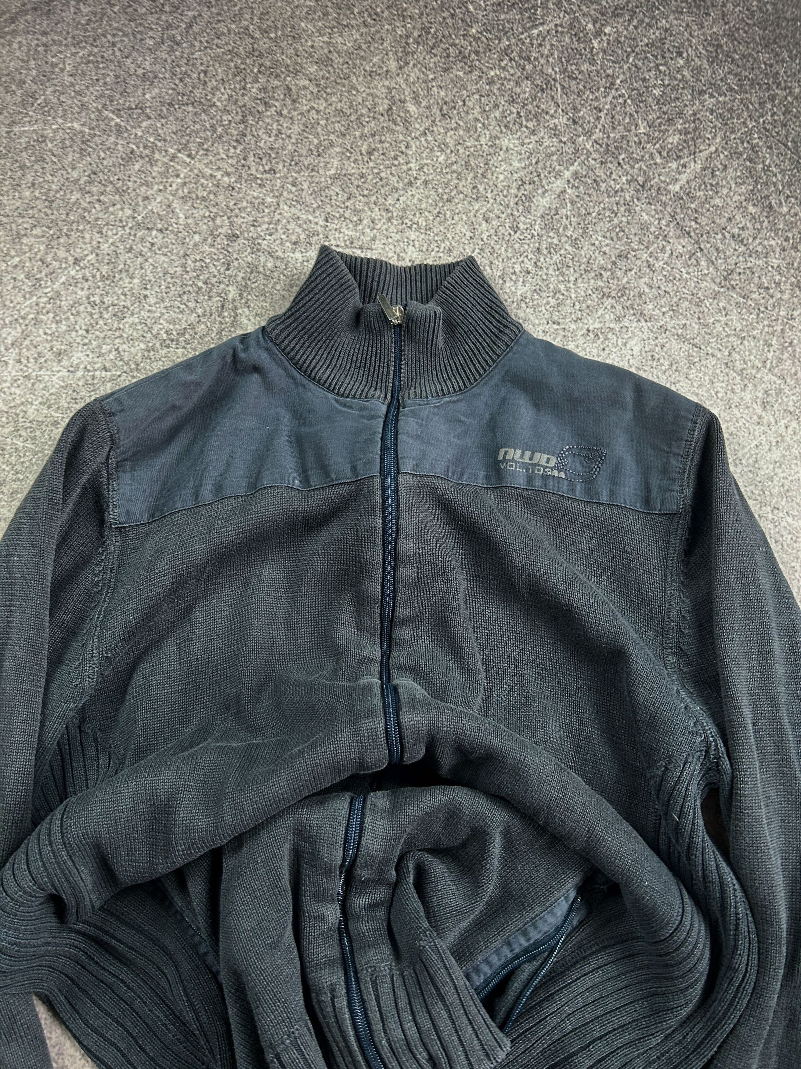Vintage VTG Y2K Junya Watanabe Kapital Zip Washed Sweater 90s Size US M / EU 48-50 / 2 - 5 Thumbnail
