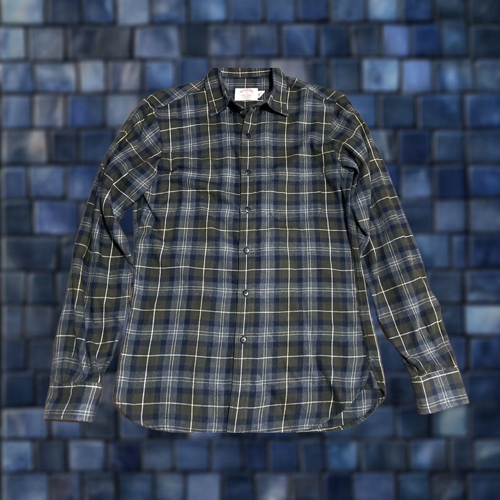 Brooks Brothers Brooks Brothers Plaid Lightweight Flannel Mens Small Slim Long Sleeve Button-Up Shirt Outdoor Size US S / EU 44-46 / 1 - 1 Thumbnail