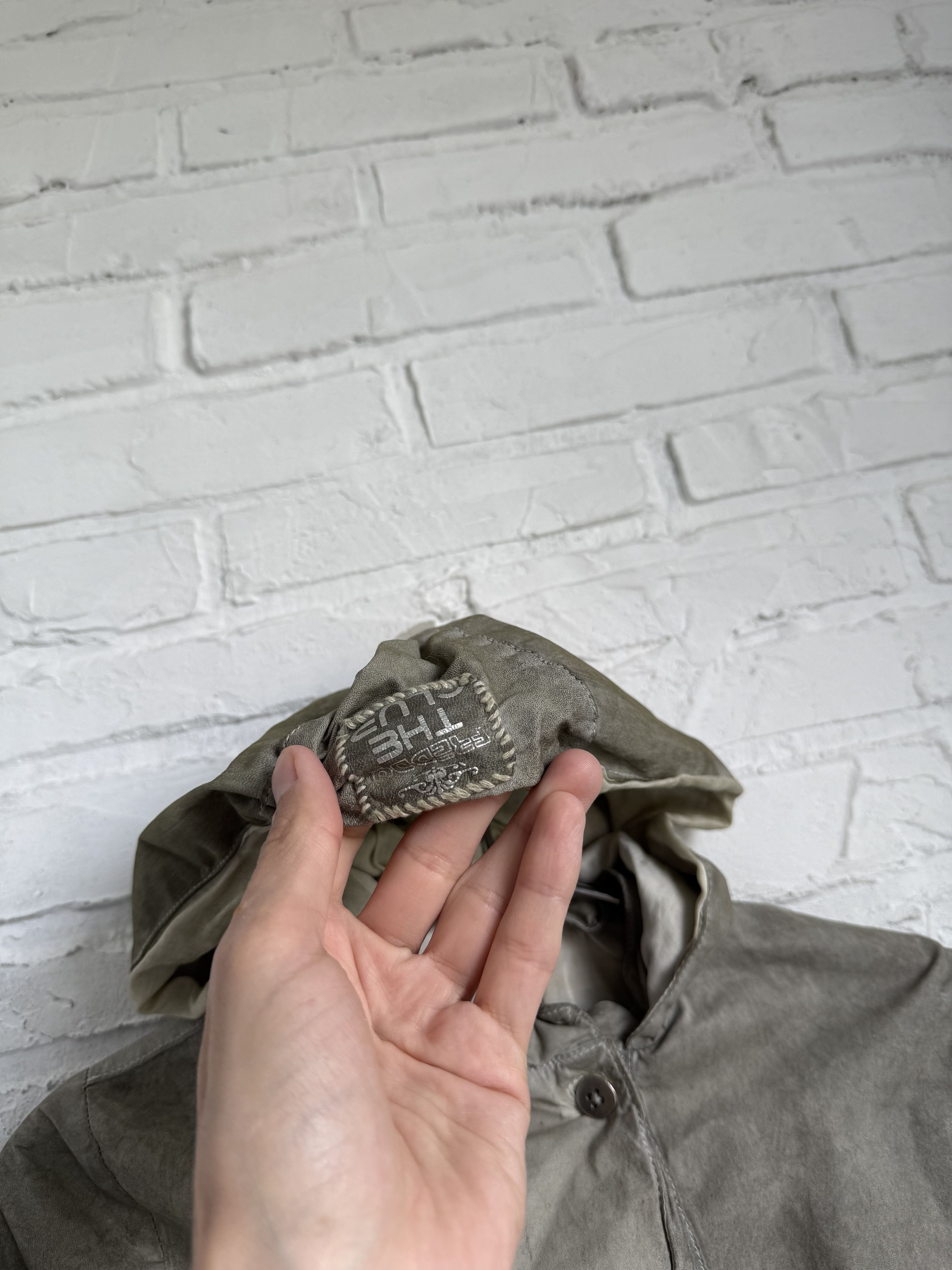 Other Archive Freddy The Club Artisanal Leather Hooded Jacket Size M / US 6-8 / IT 42-44 - 15 Thumbnail