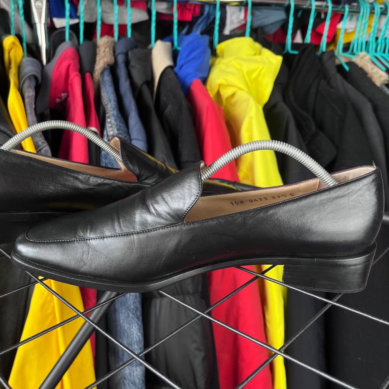 Gucci Gucci Black Leather Heeled Loafers Italy Size 39.5 Size US 9.5 / IT 39.5 - 6 Thumbnail