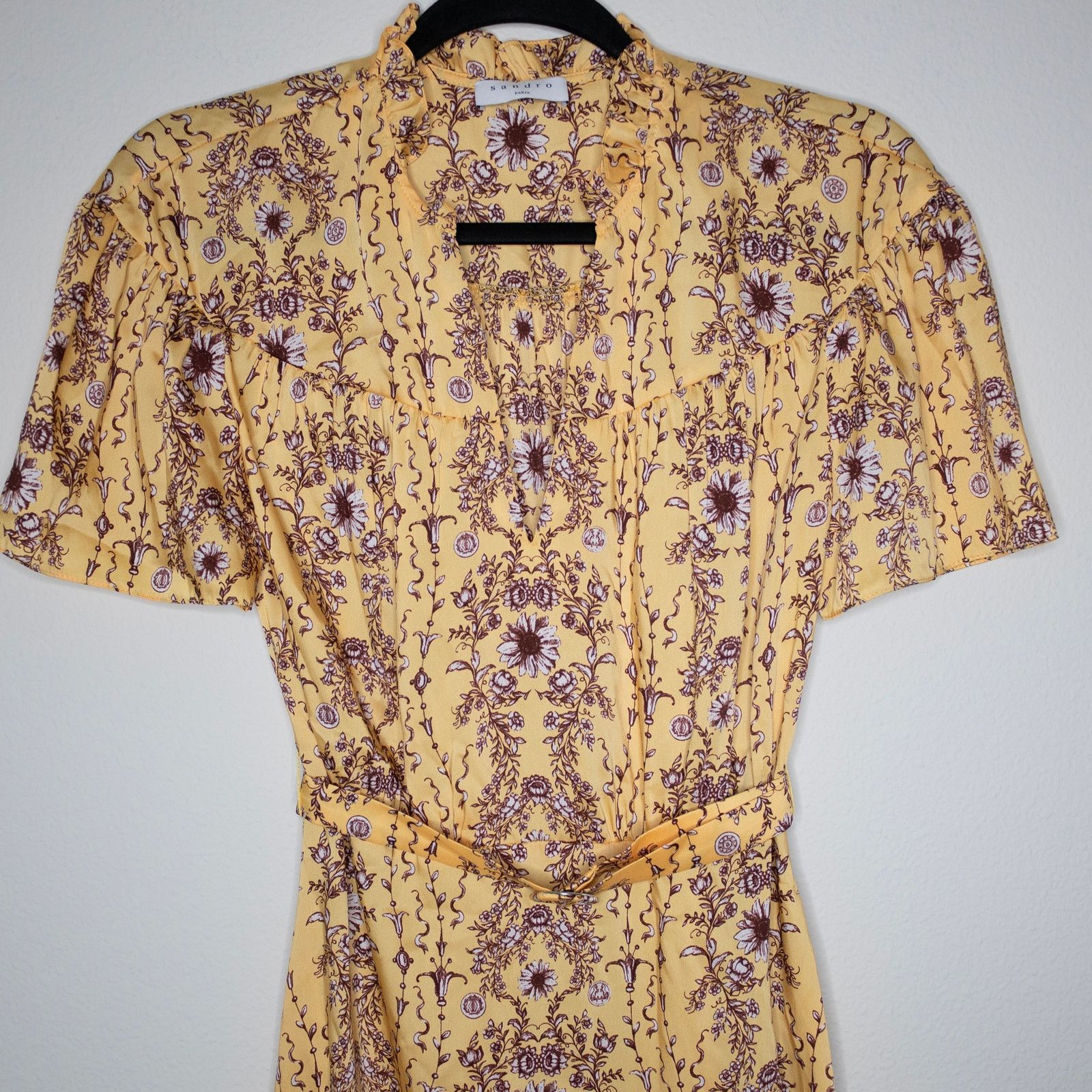 Sandro Sandro Suzette Mini Dress Size S / US 4 / IT 40 - 7 Thumbnail