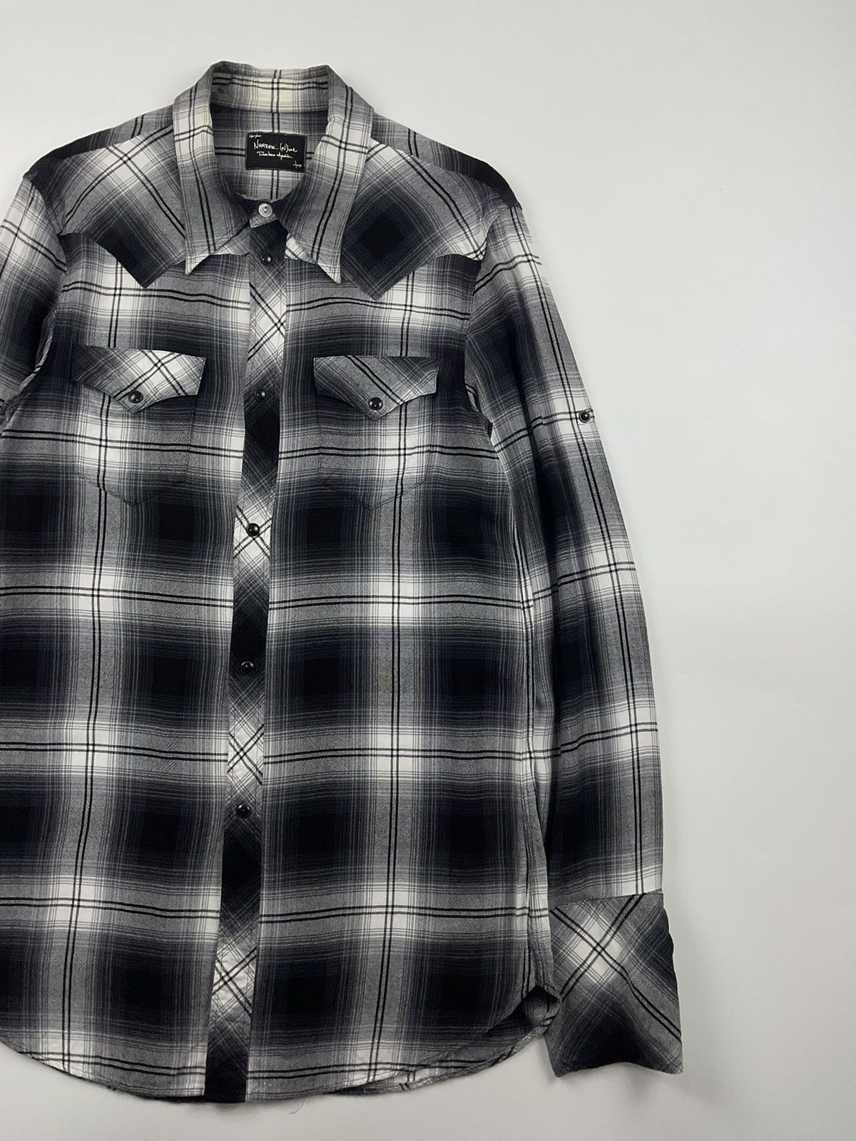 Number (N)ine Number (N)ine S/S'07 Western Plaid Shirt Size US S / EU 44-46 / 1 - 4 Thumbnail